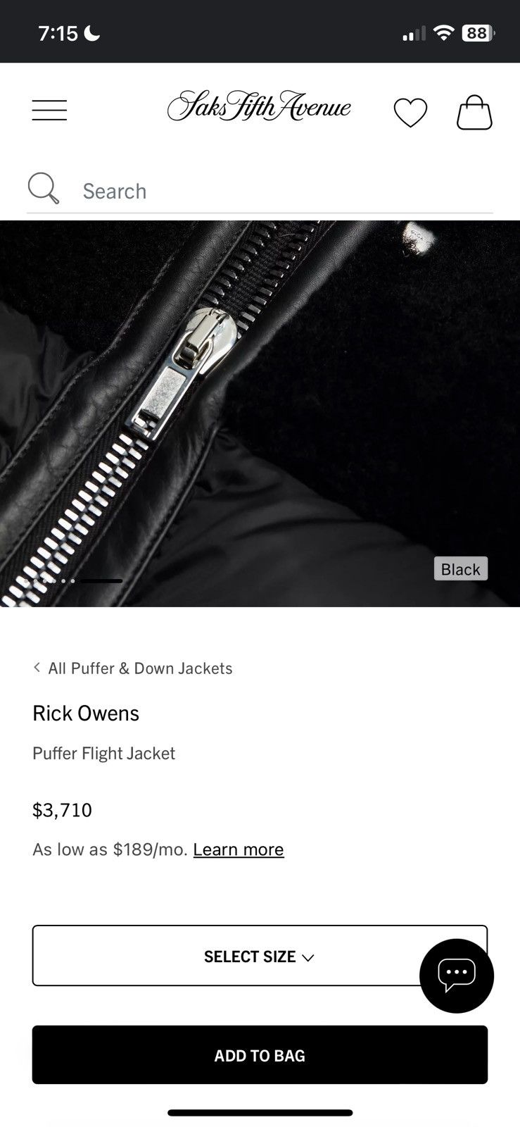 Rick Owens Rick Owens Luxor Flight Padded Down Jacket Size US L / EU 52-54 / 3 - 8 Thumbnail