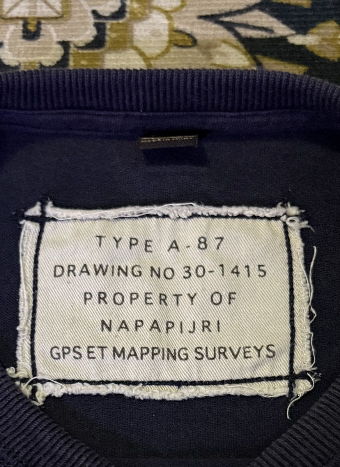 Designer × Japanese Brand × Napapijri Vintage Napapijri Patches Long Sleeve T-Shirt Size US M / EU 48-50 / 2 - 10 Thumbnail