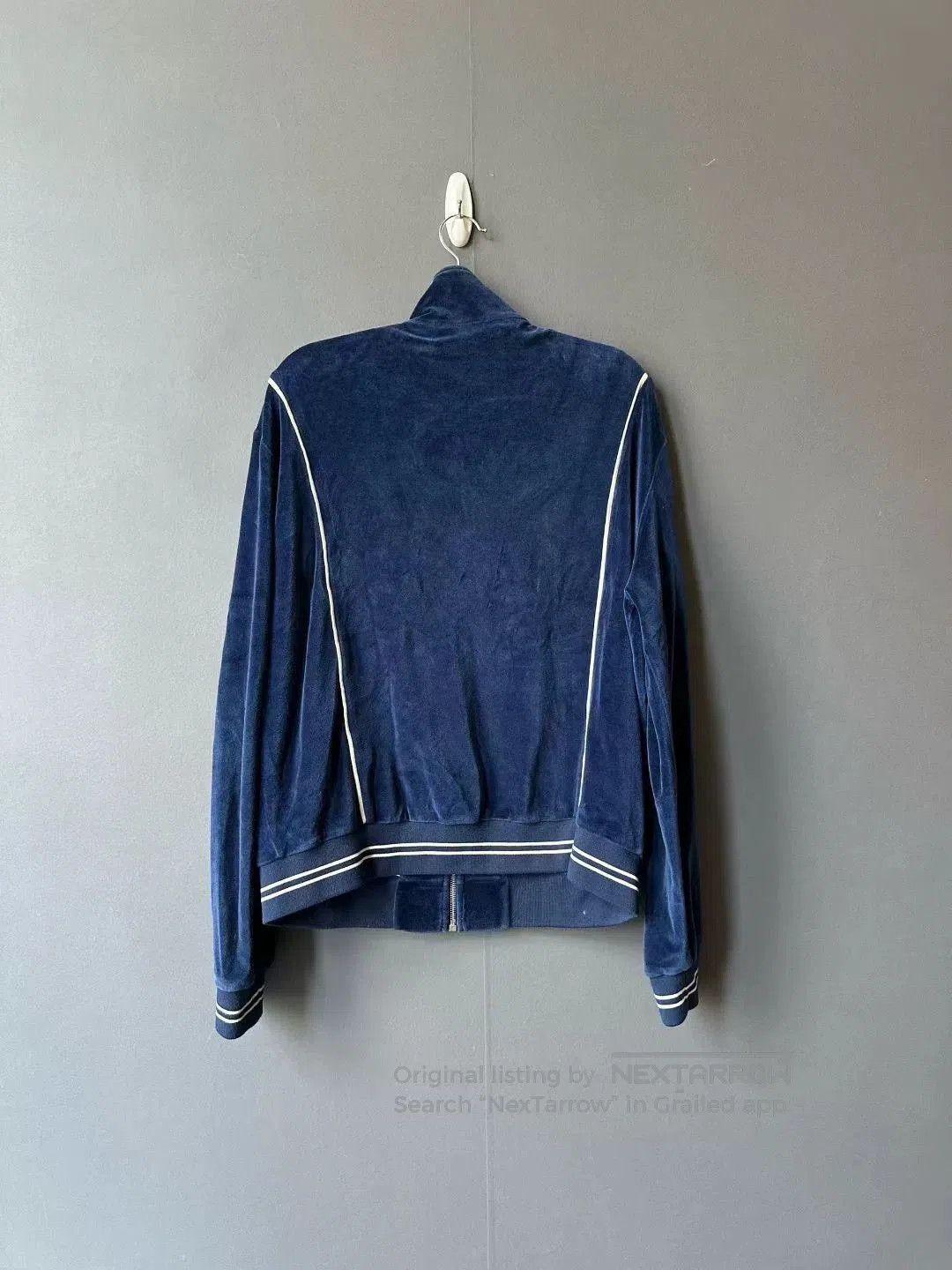 Celine celine blue velvet jacket in size large. Size US L / EU 52-54 / 3 - 2 Thumbnail