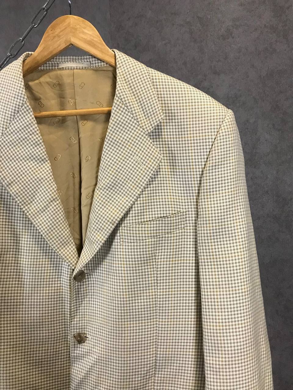 Christian Dior Monsieur Christian Dior Monsieur luxury designer vintage blazer Size 52R - 2 Thumbnail