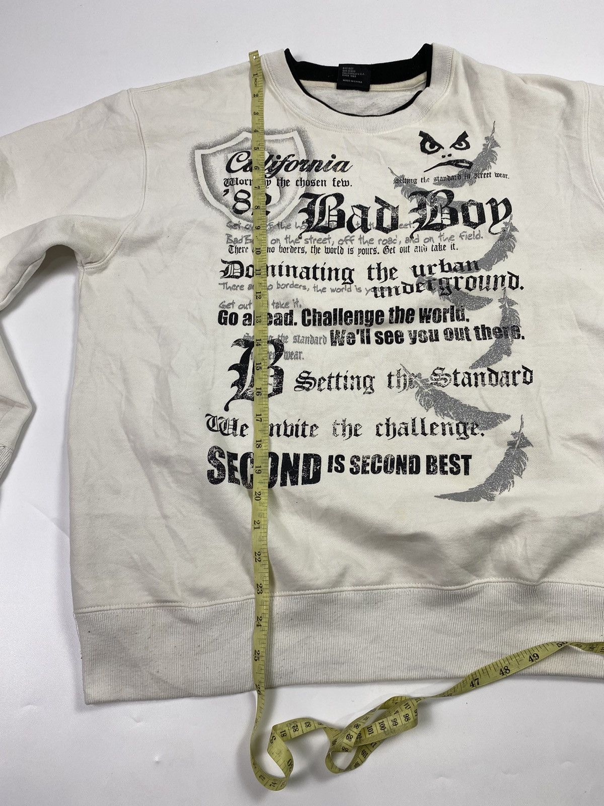 14th Addiction × Japanese Brand × KMRii Badboy poem sweatshirt ifsixwasnine style Size US L / EU 52-54 / 3 - 9 Thumbnail