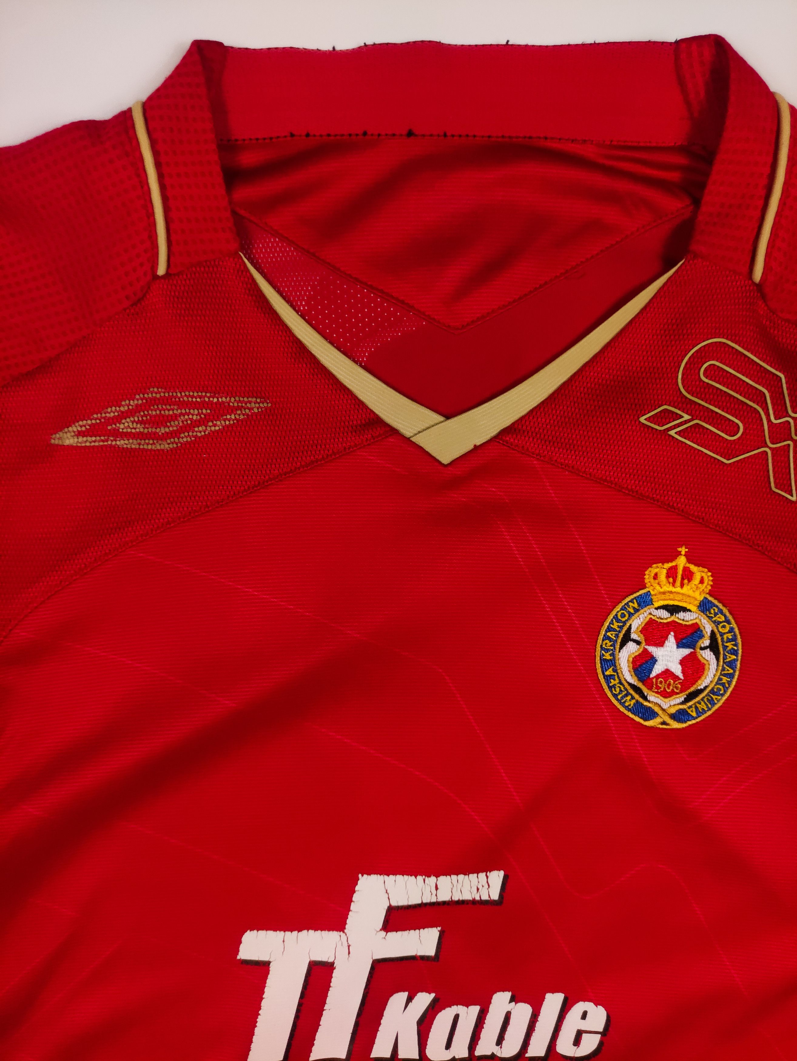 Umbro Wisła Kraków 2007 2008 Umbro Home Shirt Size US L / EU 52-54 / 3 - 3 Thumbnail