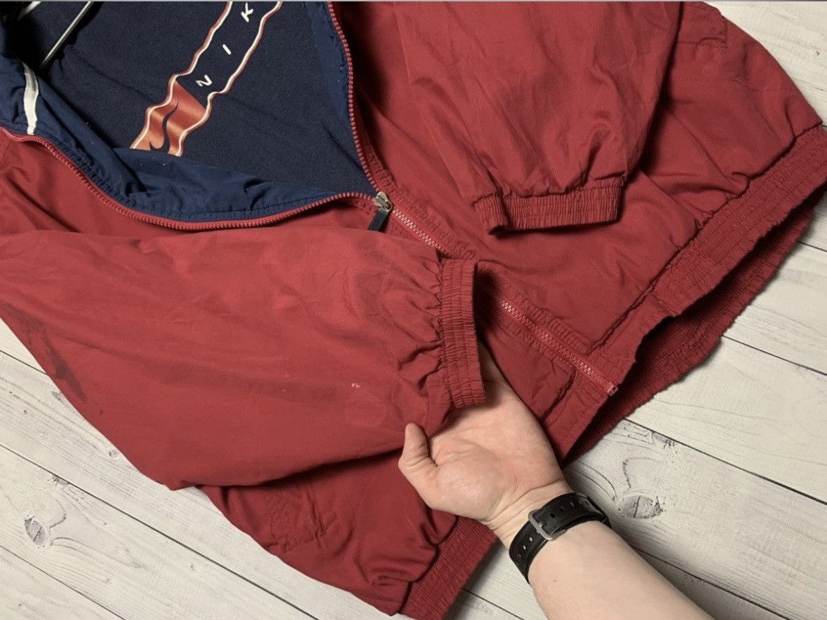 Nike × Vintage Vintage Nike track jacket size L logo red distressed Size US L / EU 52-54 / 3 - 7 Thumbnail