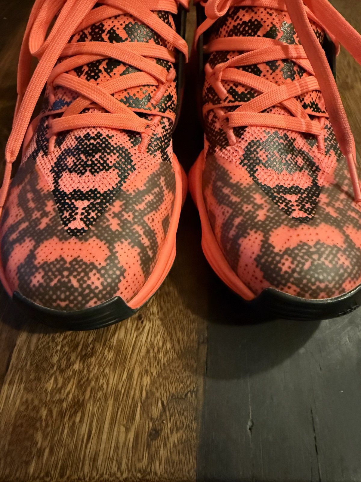 Adidas Adidas Harden Vol 4 Signal Coral Basketball Shoes Men's 7.5 Size US 7.5 / EU 40-41 - 8 Thumbnail