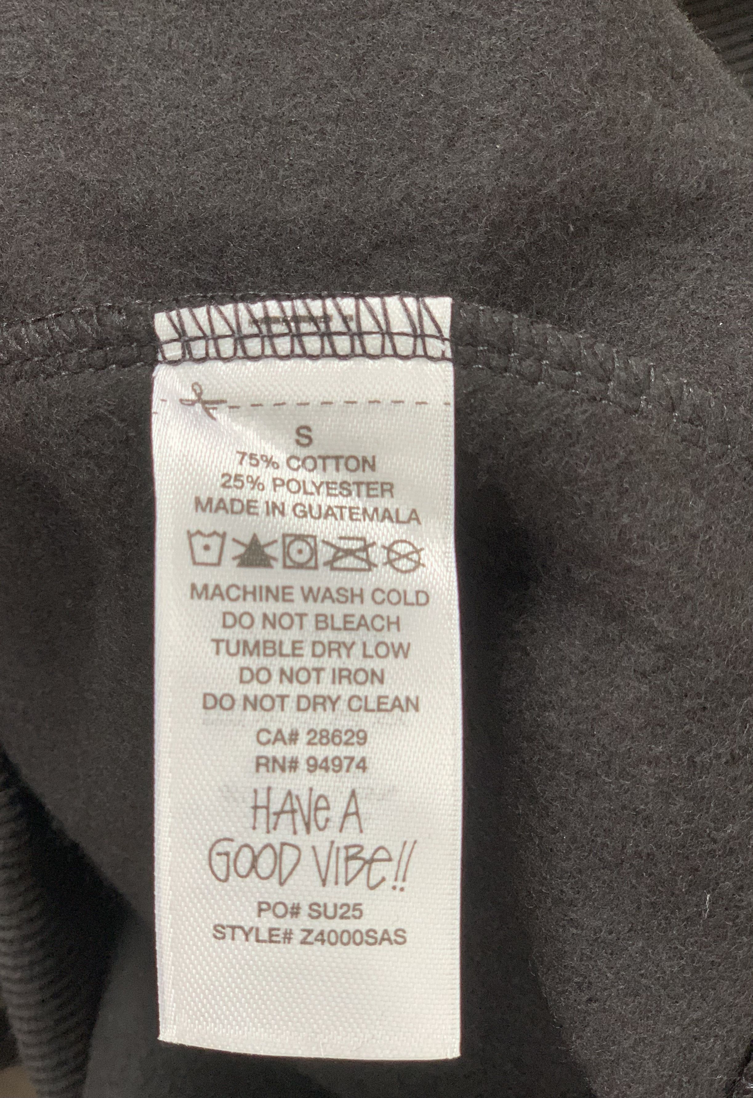 Stussy Stussy Stock Biarritz Hood Black - Size S Size US S / EU 44-46 / 1 - 8 Thumbnail