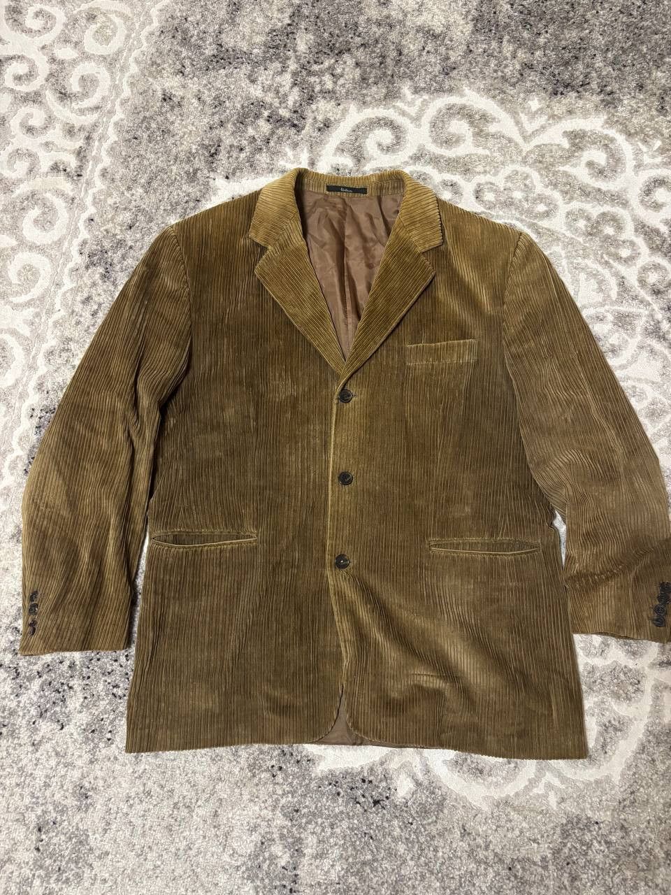 Vintage Votum Man of Fashion Corduroy Blazer Jacket – Brown Size 54L - 11 Thumbnail