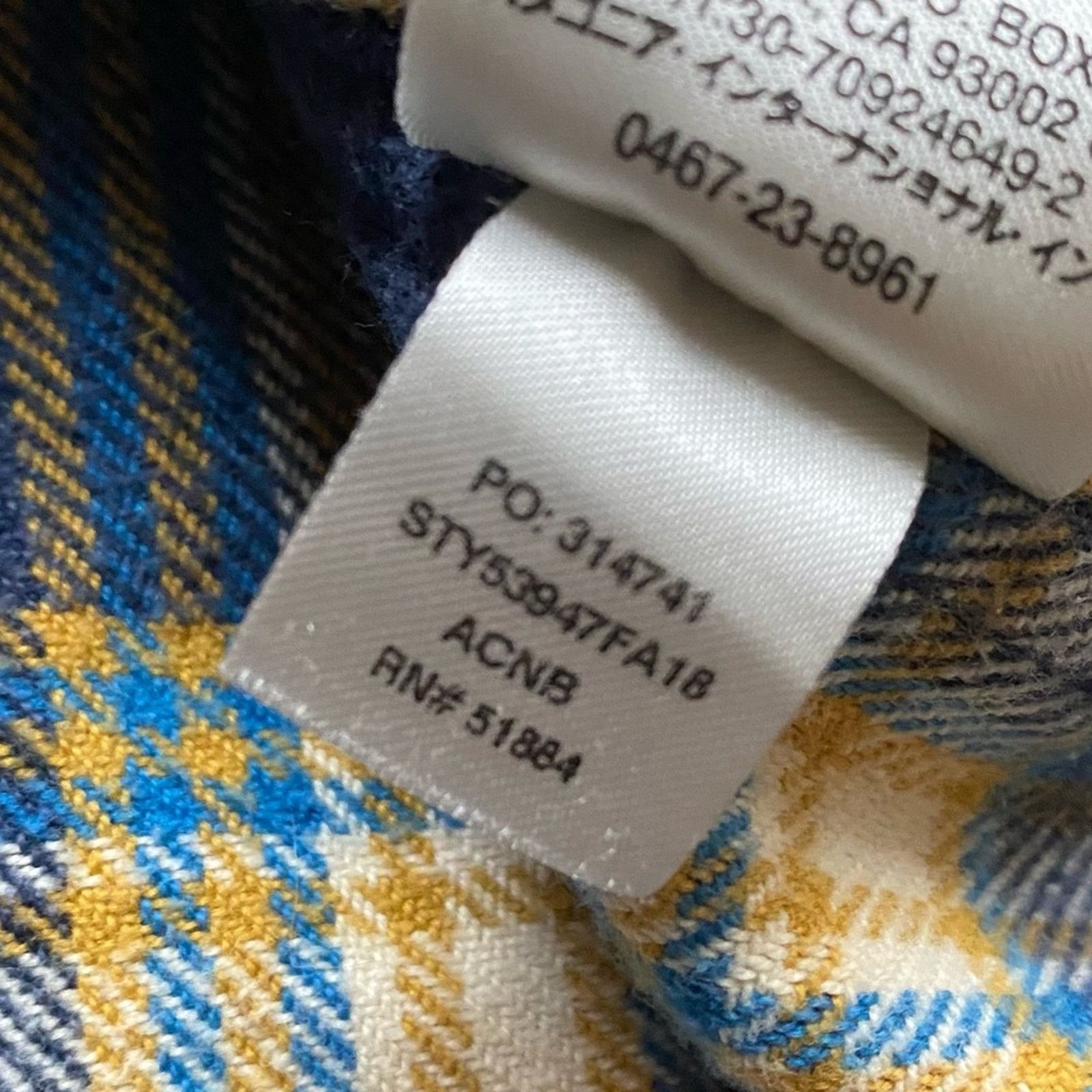 Patagonia Patagonia $89 Organic Cotton Flannel Shirt Blue Plaid S EUC Size US S / EU 44-46 / 1 - 10 Thumbnail