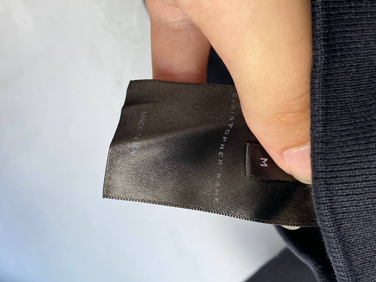 Christopher Kane × Japanese Brand CHRISTOPHER KANE Black Avant Garde Asimetryc Print Hoodie Size US M / EU 48-50 / 2 - 7 Thumbnail