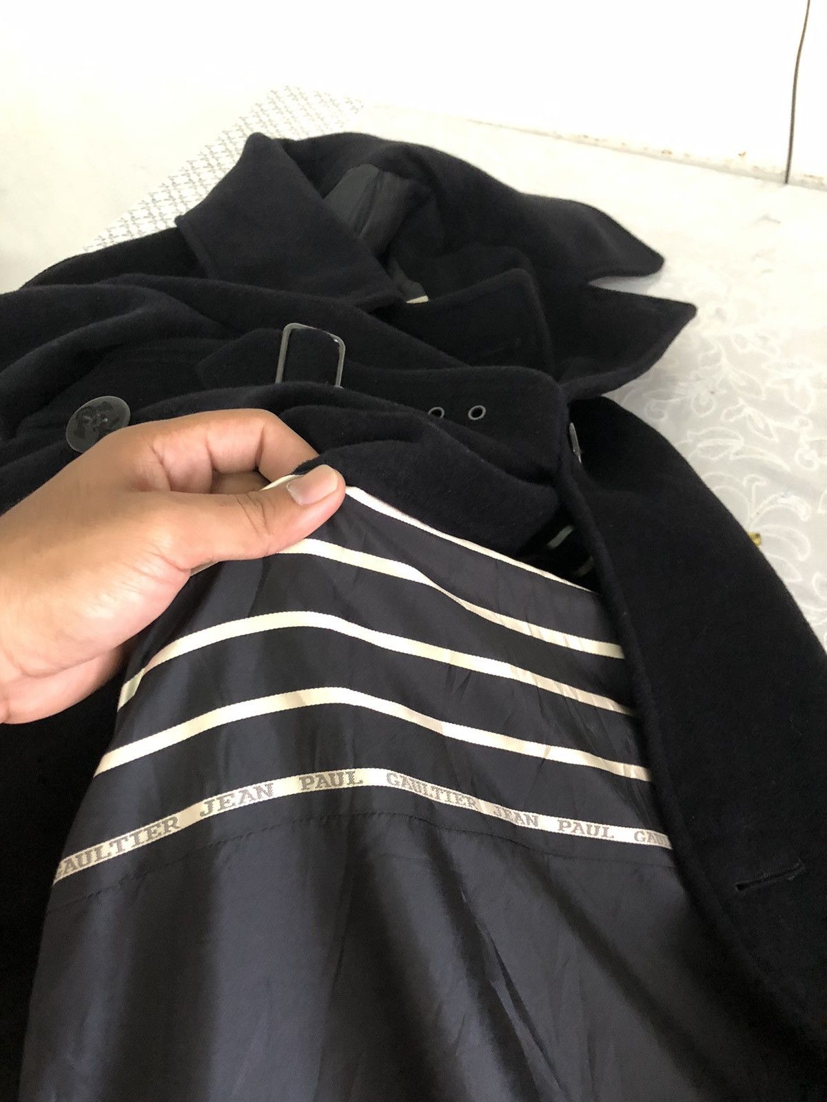Jean Paul Gaultier On fire🔥 Jean Paul Gaultier Femme Wool Long Coat Size S / US 4 / IT 40 - 22 Thumbnail