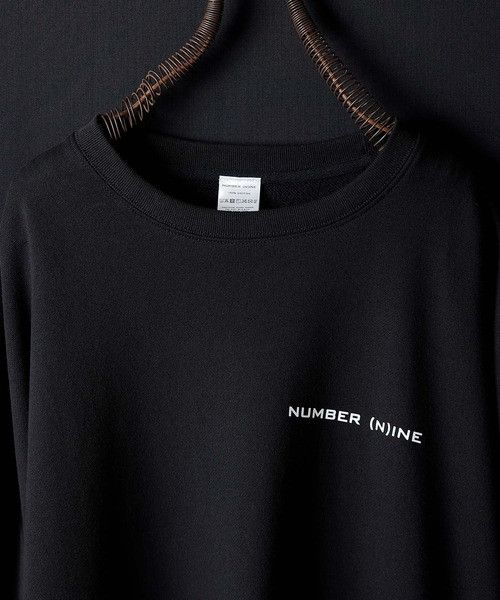 Number (N)ine number nine BLANK GENERATION OVER SWEATSHIRT | Grailed