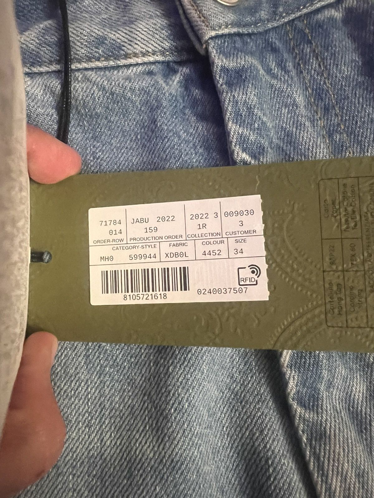 Gucci Gucci denim jeans eco washed love parade patch 34 NWT Size US 34 / EU 50 - 5 Thumbnail