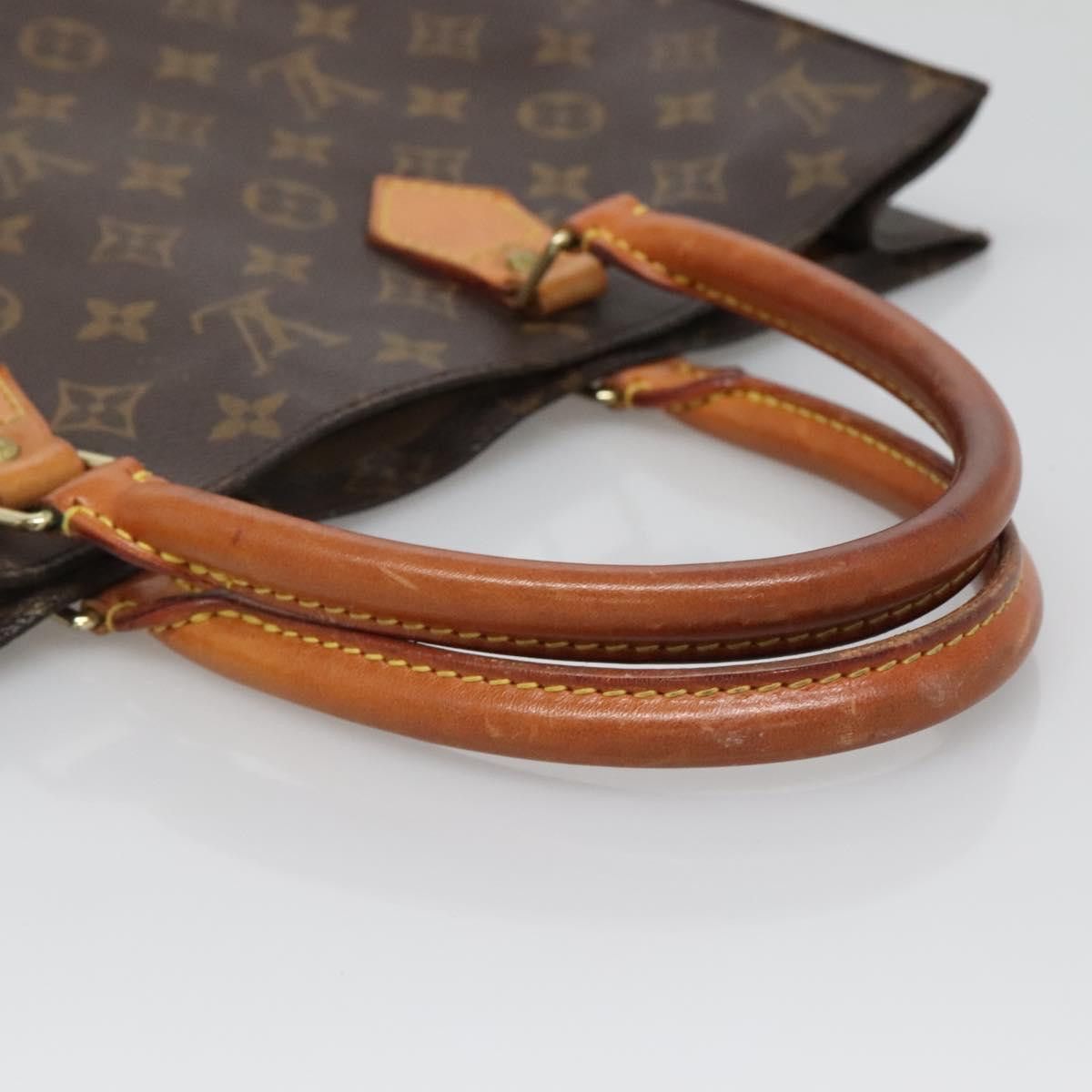 Louis Vuitton LOUIS VUITTON Monogram Sac Plat Hand Bag M51140 Size ONE SIZE - 7 Thumbnail