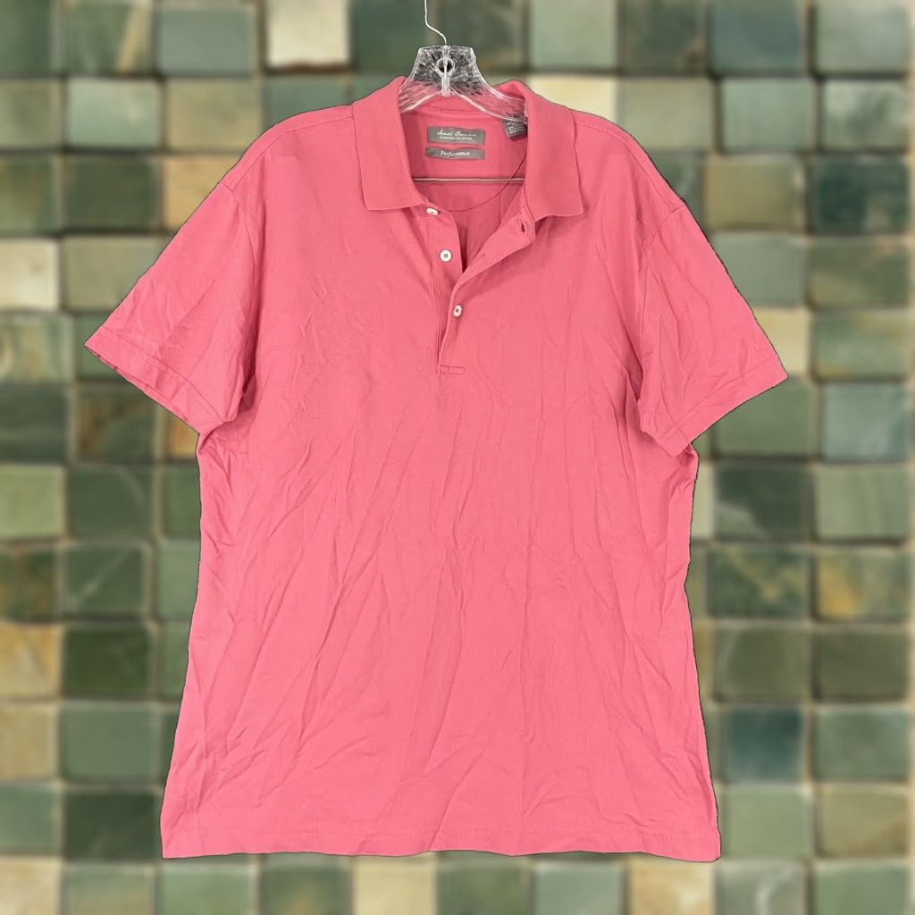 Cremieux Daniel Cremieux Performance Polo Pink Mens Large Size US L / EU 52-54 / 3 - 1 Thumbnail