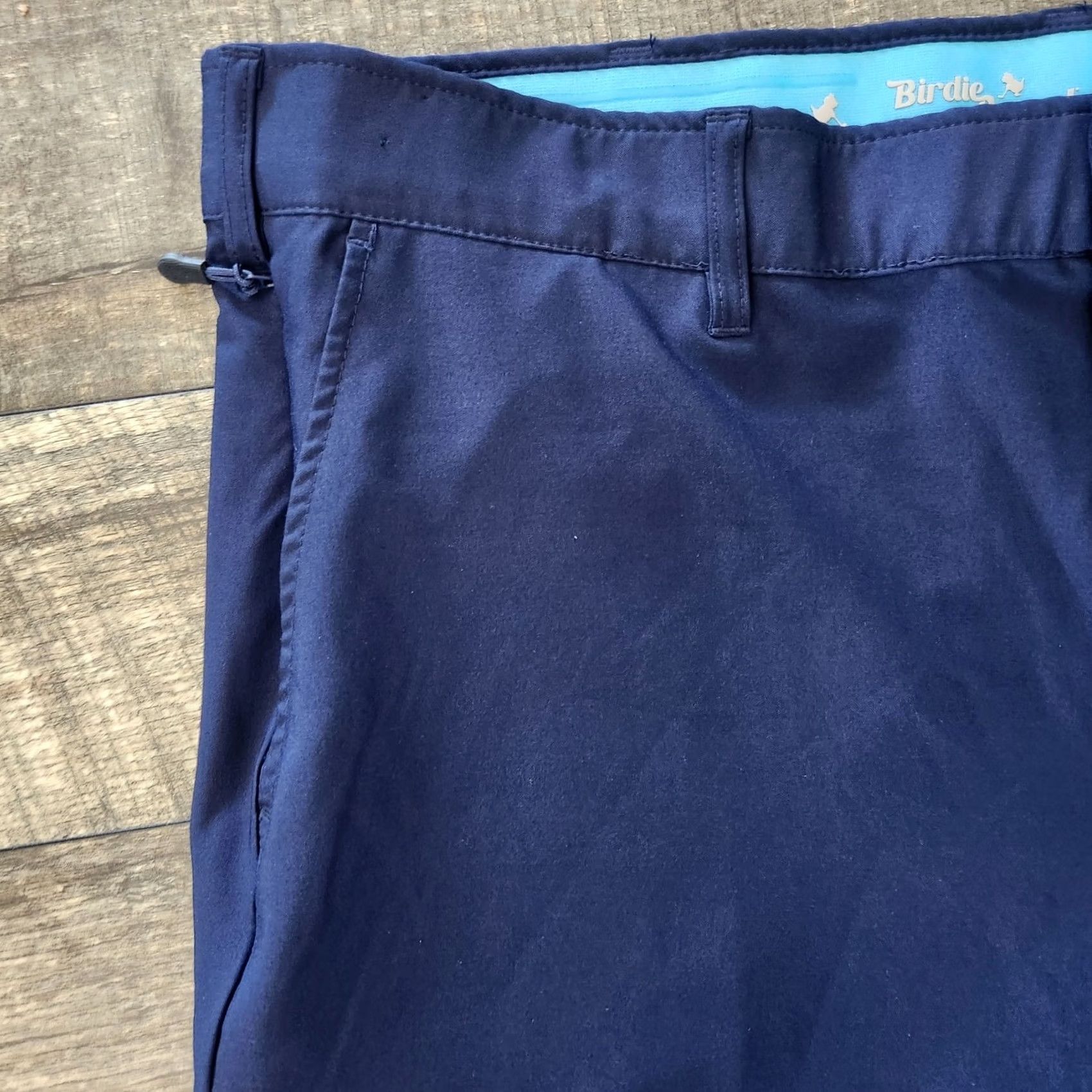 Vintage Birdie Bound Golf Pants Mens 40x32 Blue Flex Waist Straight Fit Performance Size US 40 / EU 56 - 6 Thumbnail