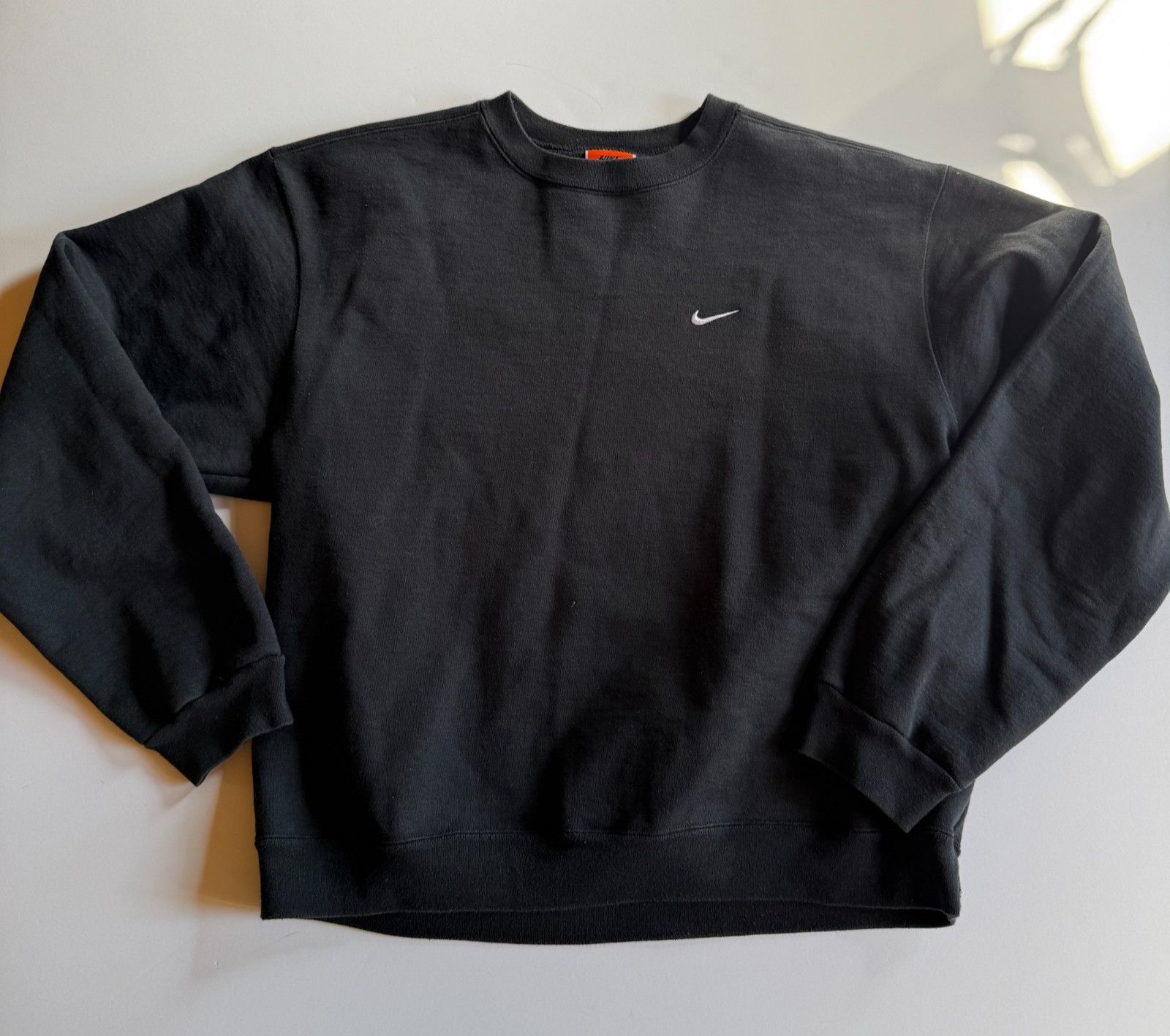 Nike NIKE Black Crewneck Sweatshirt - Made In USA Size US M / EU 48-50 / 2 - 1 Thumbnail
