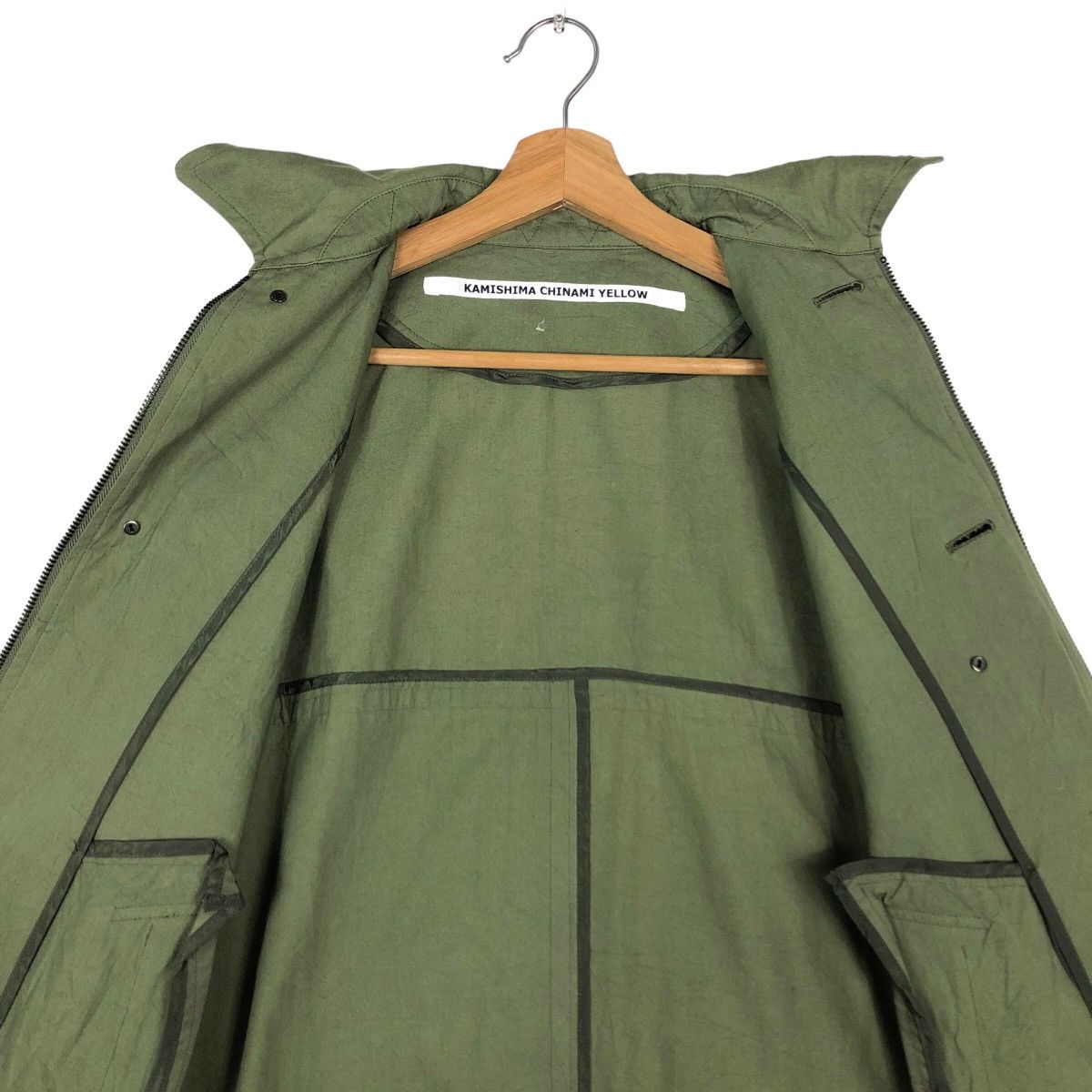 Japanese Brand 🔥Vtg Military Jacket Kamishima Chinami Yellow Issey Miyake Size US M / EU 48-50 / 2 - 14 Thumbnail