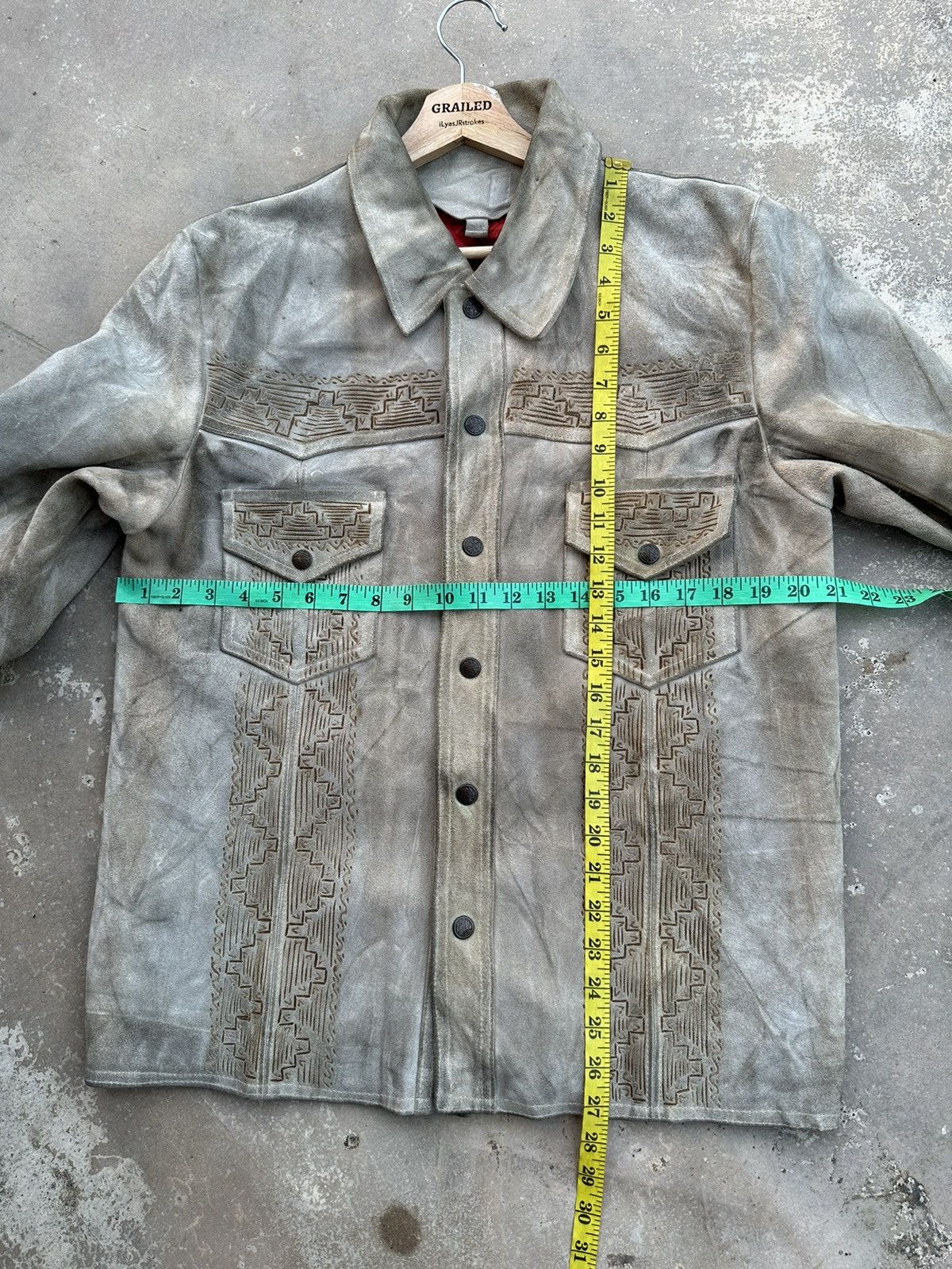 Leather 60’s Vintage Horse Suede Leather American Heritage Jacket Size US M / EU 48-50 / 2 - 20 Thumbnail