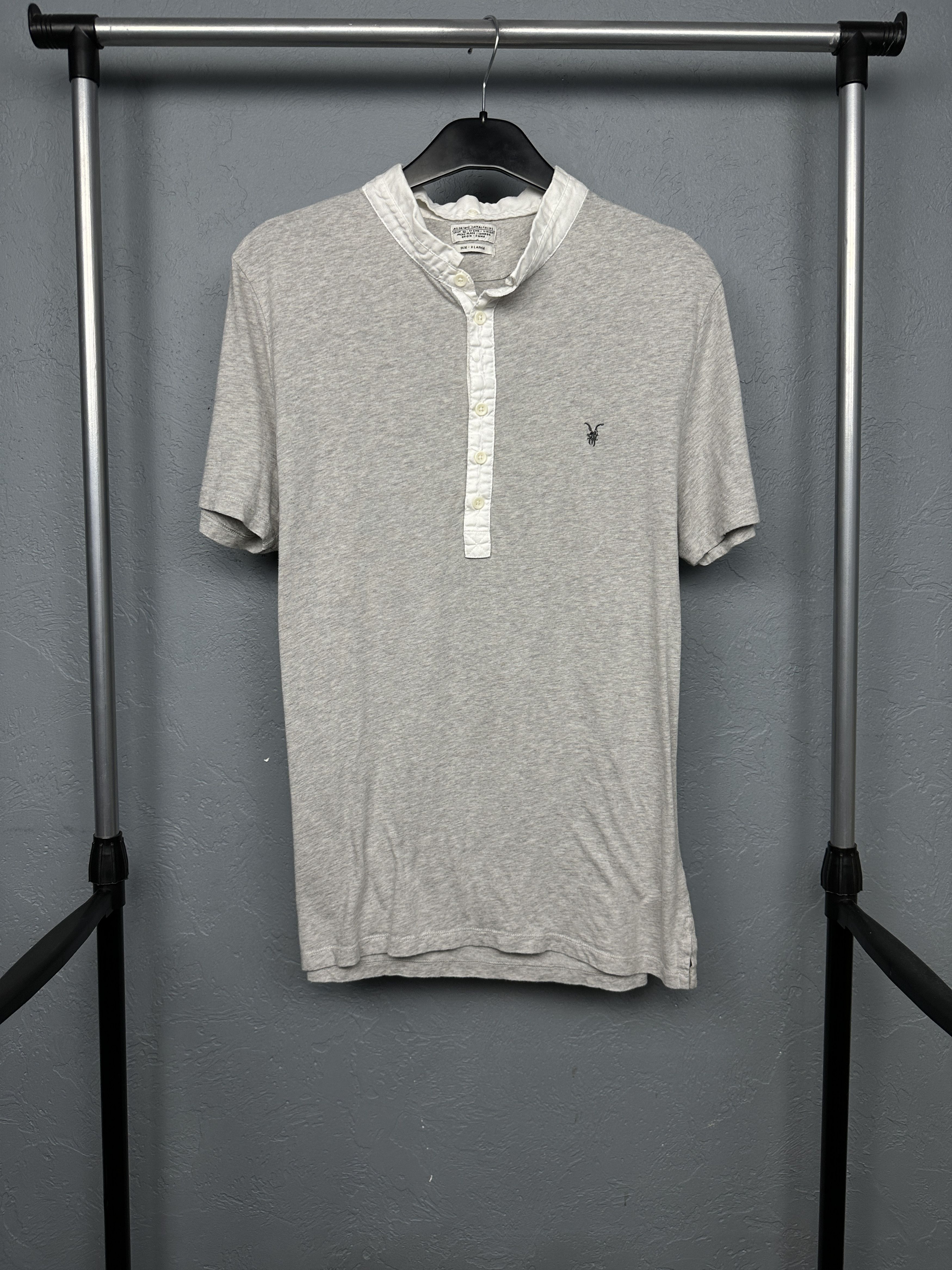 Allsaints Allsaints Vintage Mens Saints SS Polo Shirt Size US XL / EU 56 / 4 - 1 Thumbnail