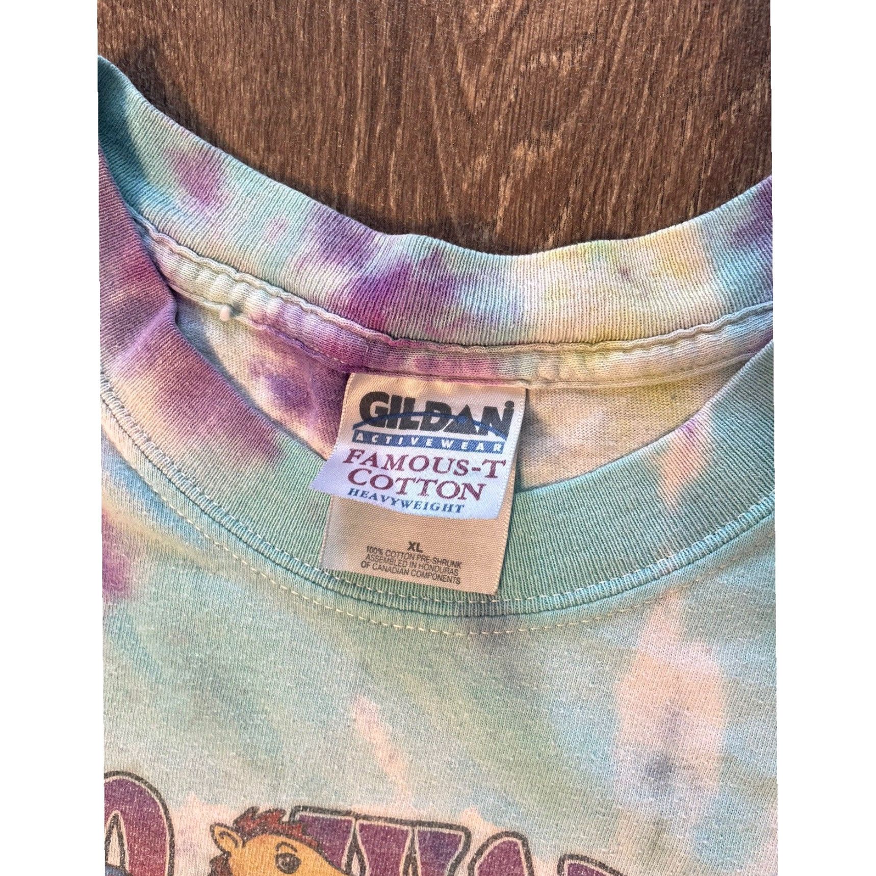 Gildan VINTAGE Zoo Wanna Donate Blood Tie Dye Animal Nature T-Shirt XL Hippie Mens XL Tie-dye Nature Hippie Zoo Wanna Donate Blood Shirts Size US XL / EU 56 / 4 - 6 Thumbnail