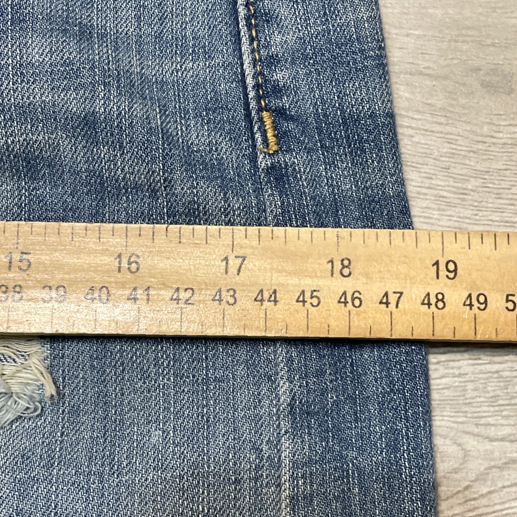 Gap GAP Blue Denim Mini Skirt 6 28 Regular Casual Womens Size 28" / US 6 / IT 42 - 7 Thumbnail