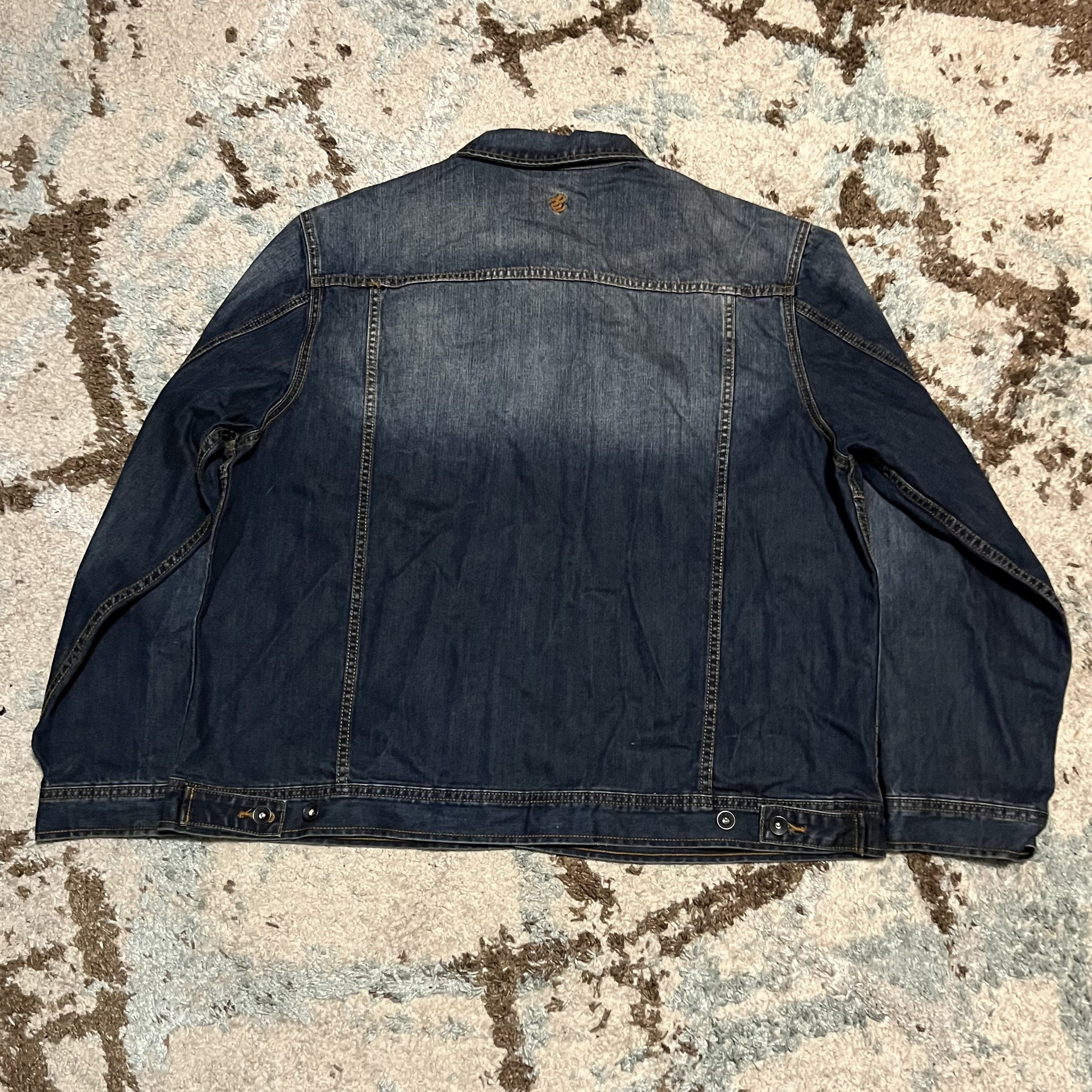 Rocawear Vintage Rocawear Denim Jacket Size 48 (XL) Hip Hop Y2K Size US XL / EU 56 / 4 - 2 Thumbnail