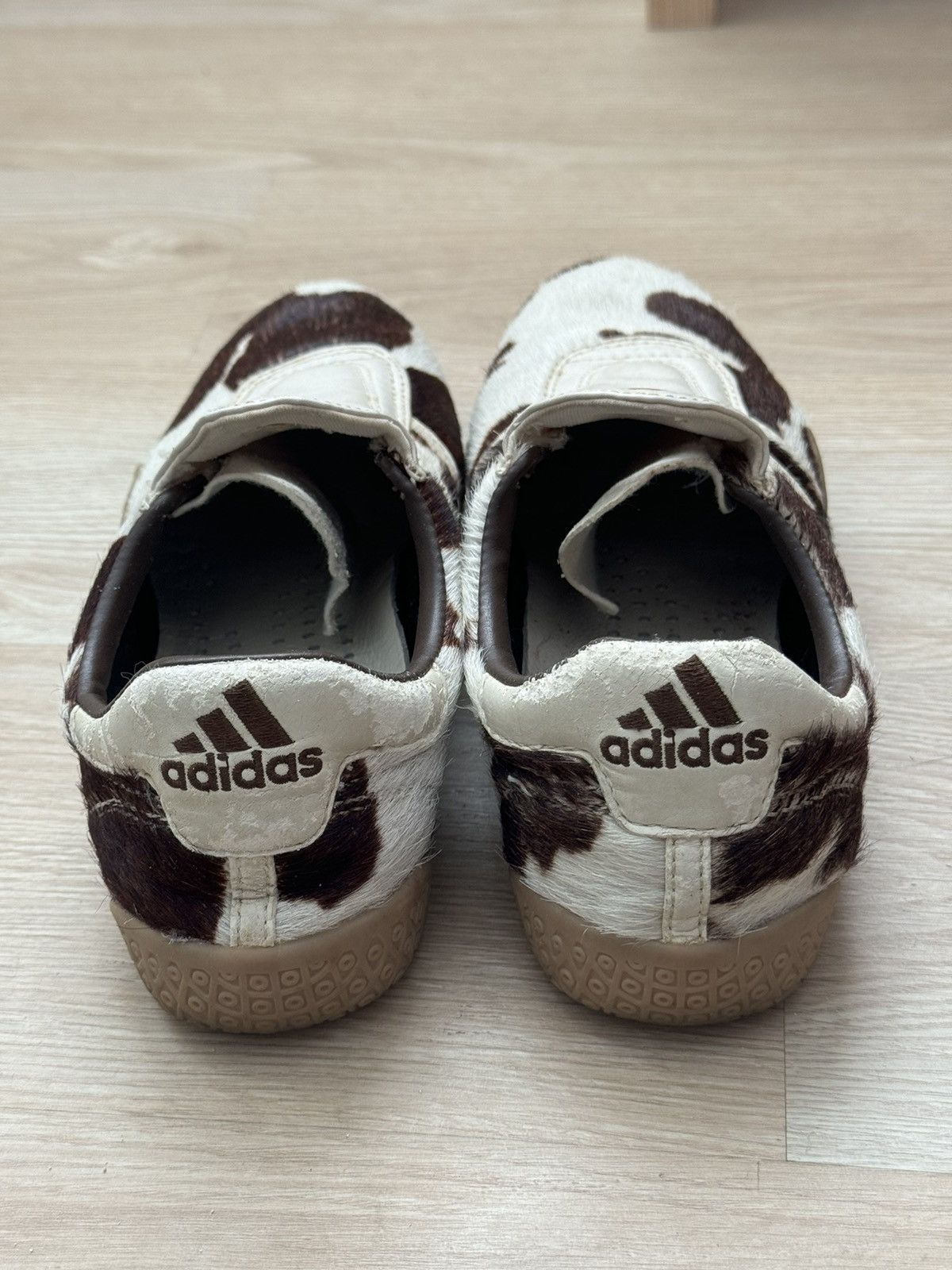 Y-3 Y3 Adidas 2003 Cowhide Design Pony Hair Slipon Mei Sneakers Size US 8 / IT 38 - 6 Thumbnail