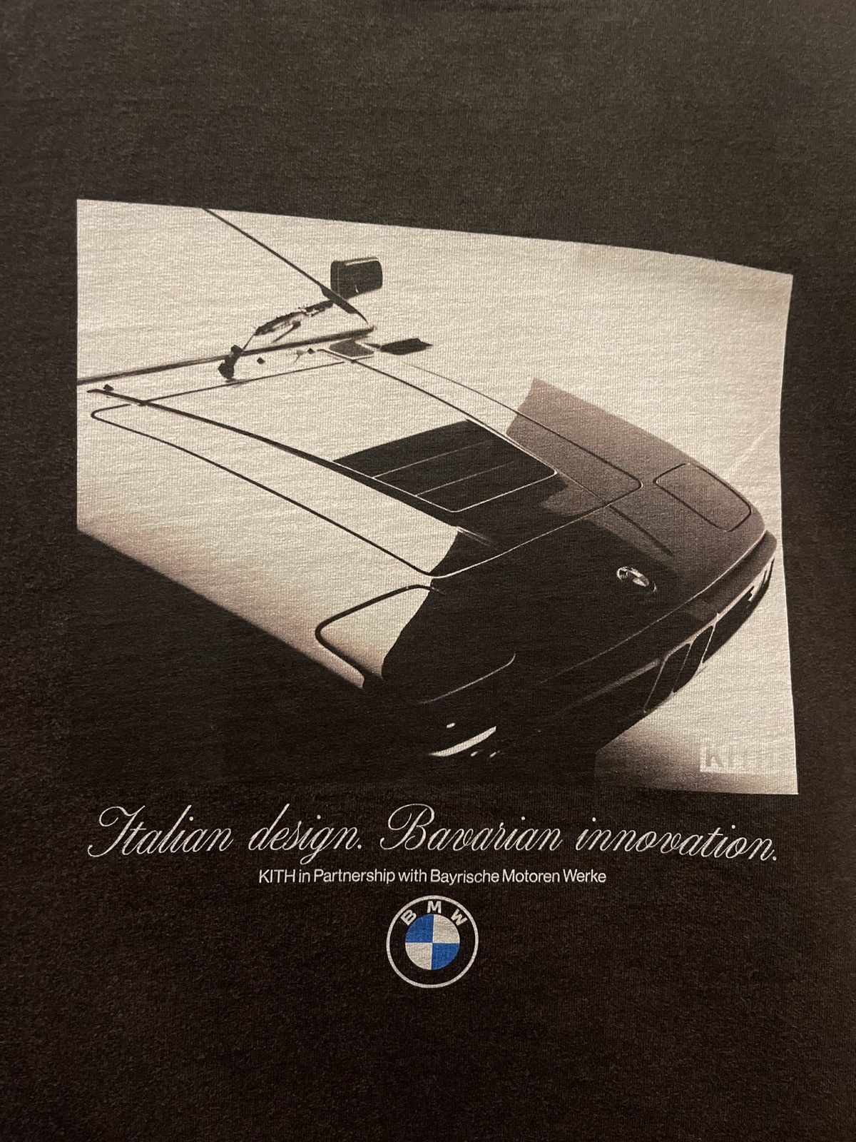 BMW × Kith KITH X BMW M1 PORTRAIT VINTAGE TEE Size US L / EU 52-54 / 3 - 2 Thumbnail