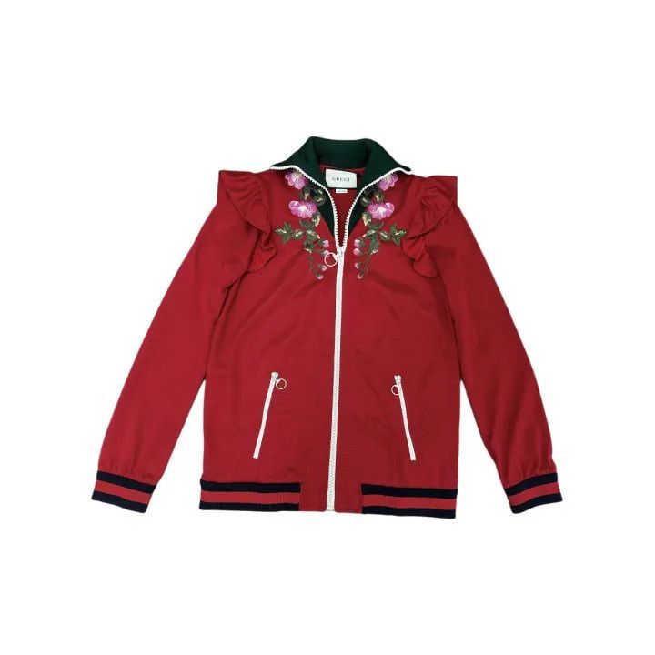 Other Gucci Floral Embroidered Zip-Up Jacket for Women-2507 Size S / US 4 / IT 40 - 8 Thumbnail
