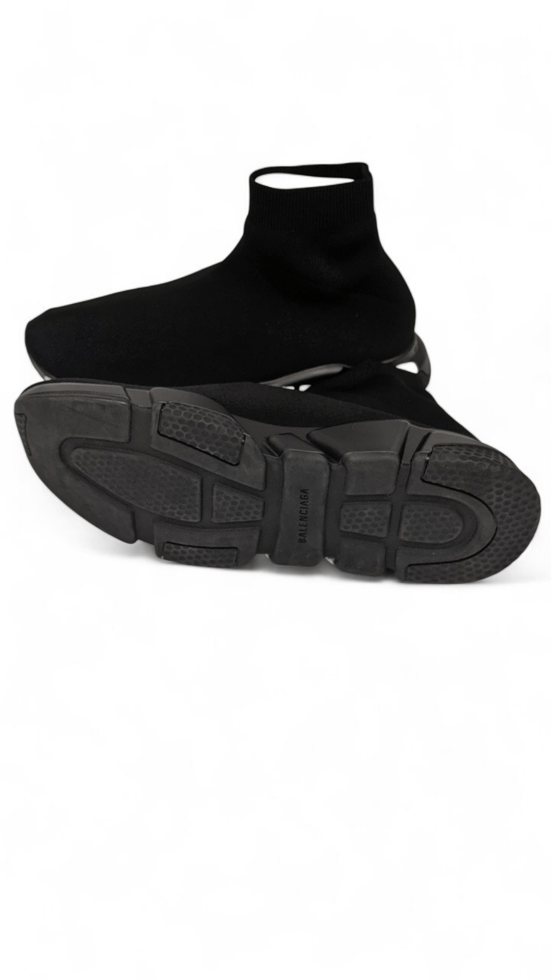 Balenciaga Balenciaga Black Graffiti Speed Trainer Sneakers Size 13 Size US 13 / EU 46 - 5 Thumbnail