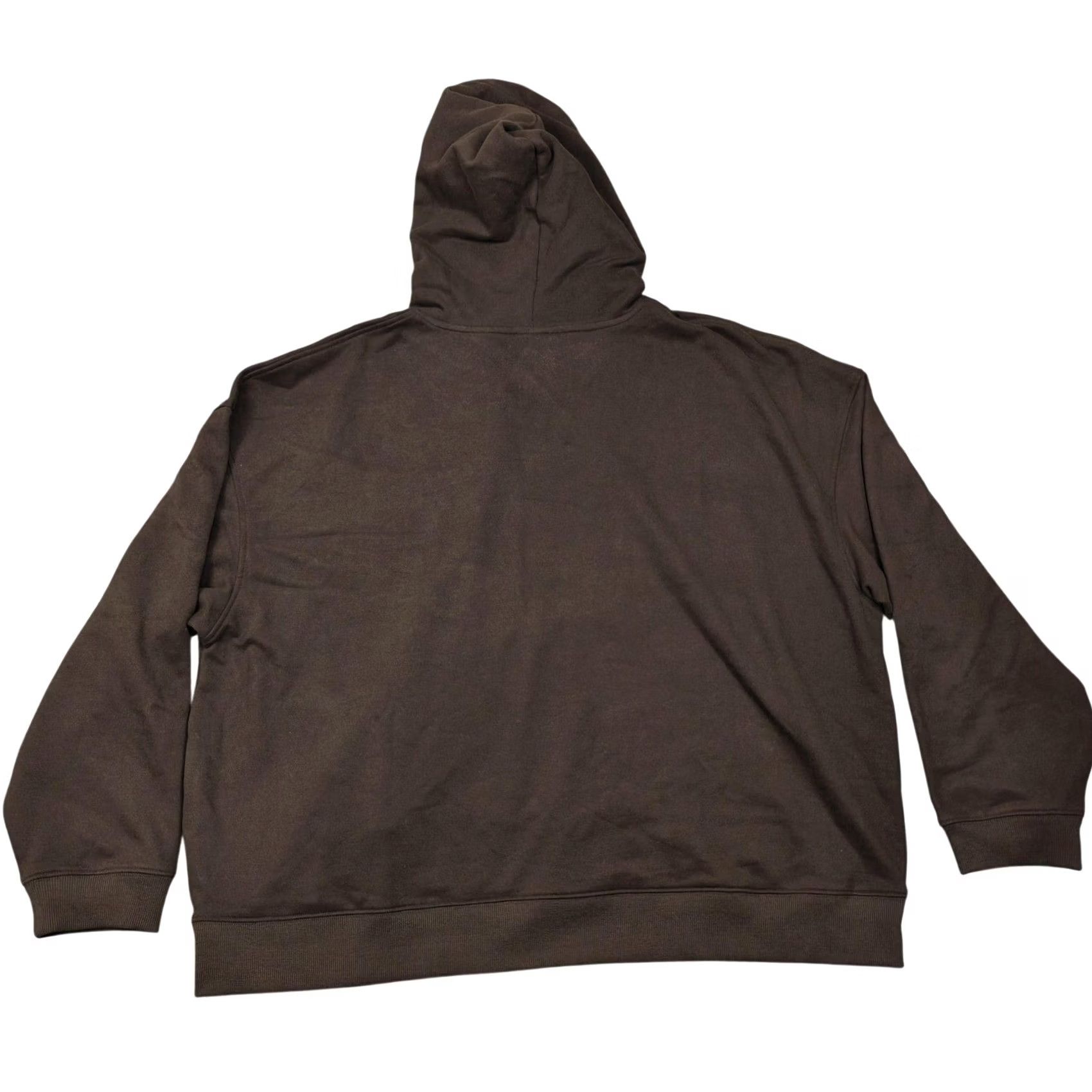 KangaROOS Comfrt Hoodie Mens 3XL Brown Fleece Kangaroo Pocket Logo Casual Pullover Striped? Size US XXL / EU 58 / 5 - 5 Thumbnail