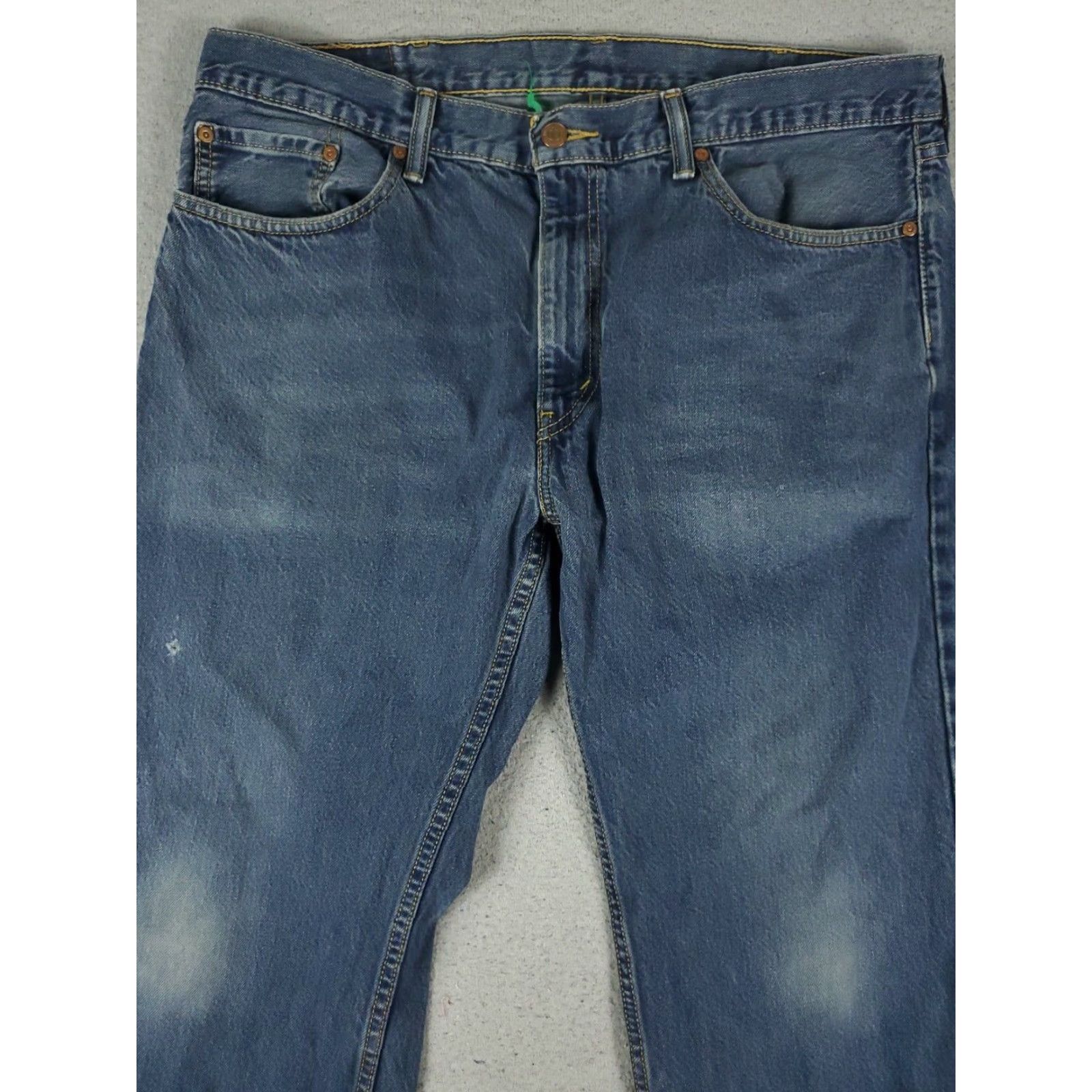 Levi's Levis 559 Relaxed Straight Leg Blue Jeans Mens 38x30 Regular Fit Size US 38 / EU 54 - 2 Thumbnail