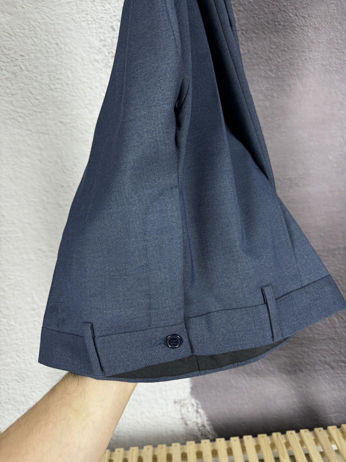 Other P. Langella Bottega italiana pattern blue 2 button 2 pc suit Size 34R - 17 Thumbnail