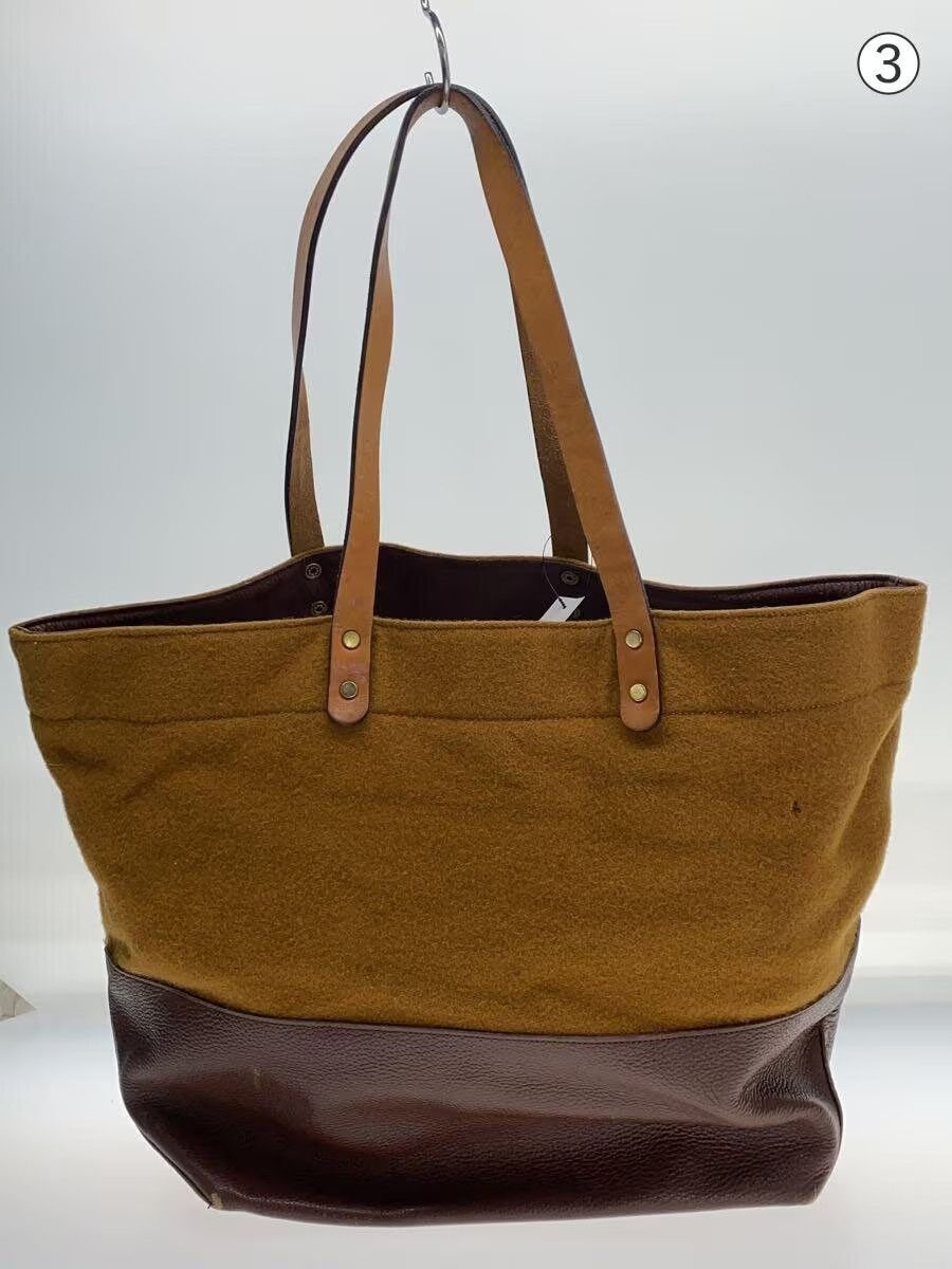Undercover Think Wool Leather Tote Bag Size ONE SIZE - 3 Thumbnail