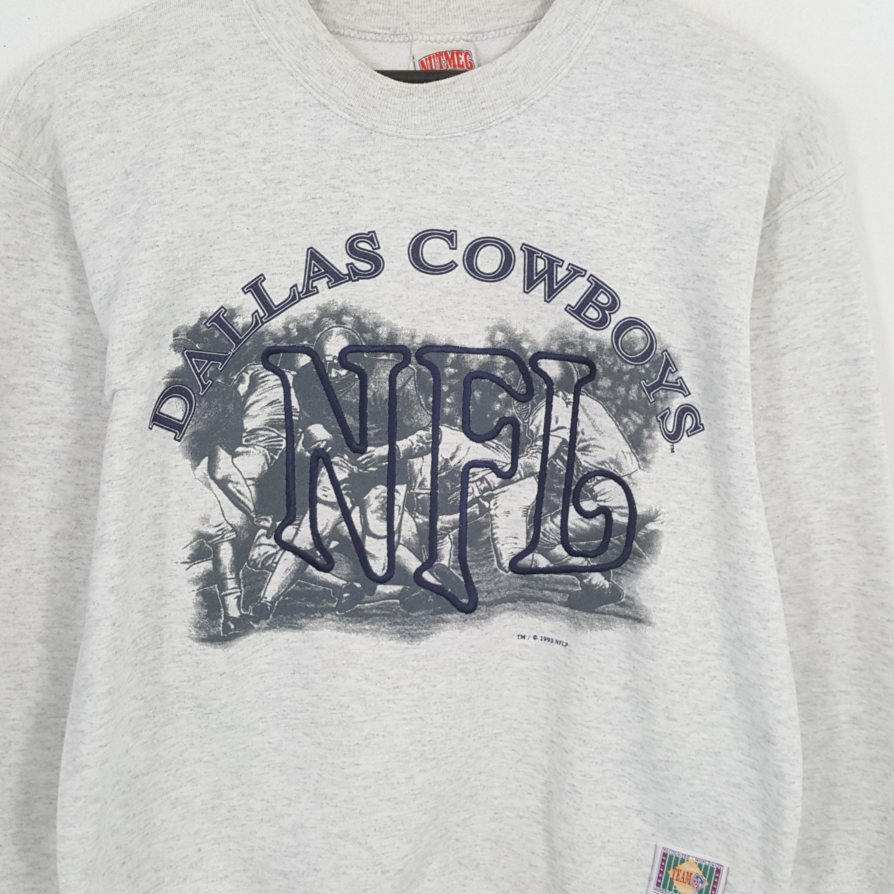 NFL DALLAS COWBOYS NFL Football Team Vintage Sweatshirt Size US L / EU 52-54 / 3 - 2 Thumbnail