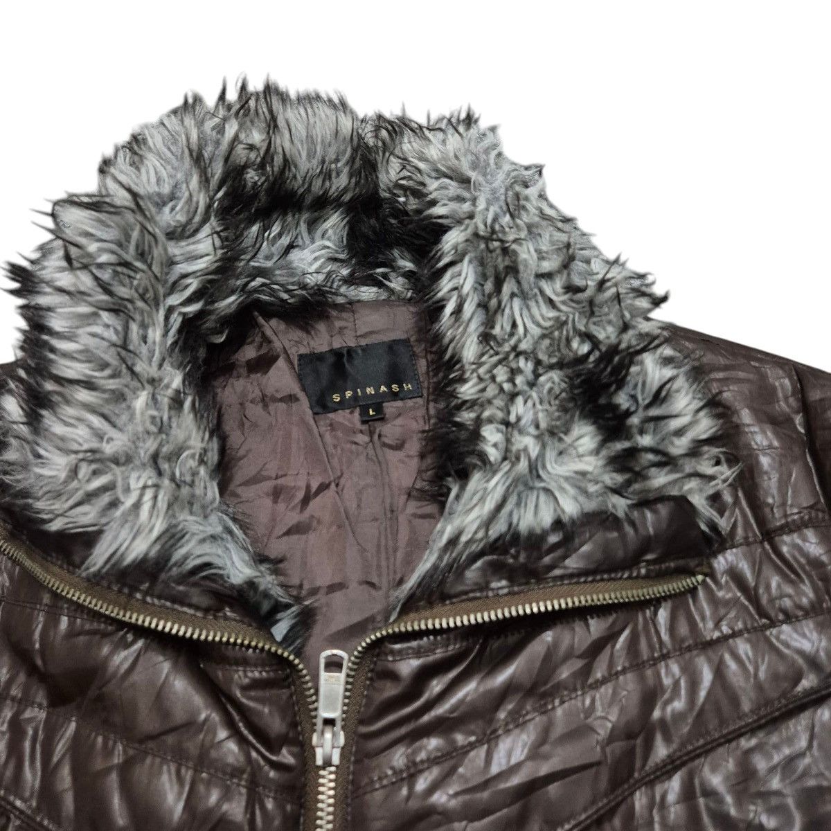 14th Addiction × If Six Was Nine × Le Grande Bleu (L.G.B.) Spinash fur jacket Size US L / EU 52-54 / 3 - 9 Thumbnail