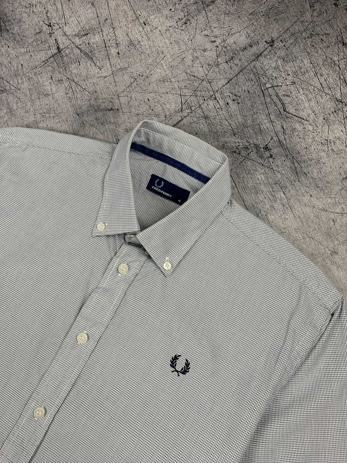 Fred Perry Fred Perry Buttons-Ups Shirt Short Sleeve Men’s Size M Blue Size US M / EU 48-50 / 2 - 2 Thumbnail