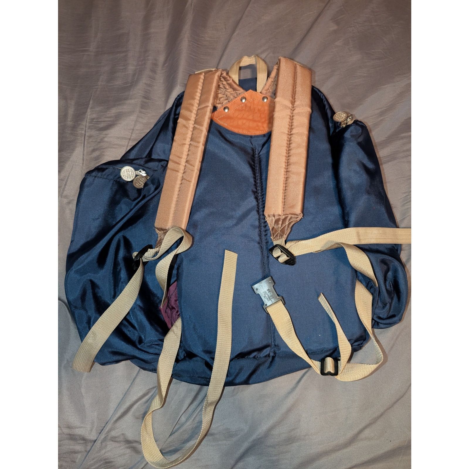 Jansport Vintage US Camper Internal Frame Backpack Daypack 18" x 17" Size ONE SIZE - 2 Thumbnail