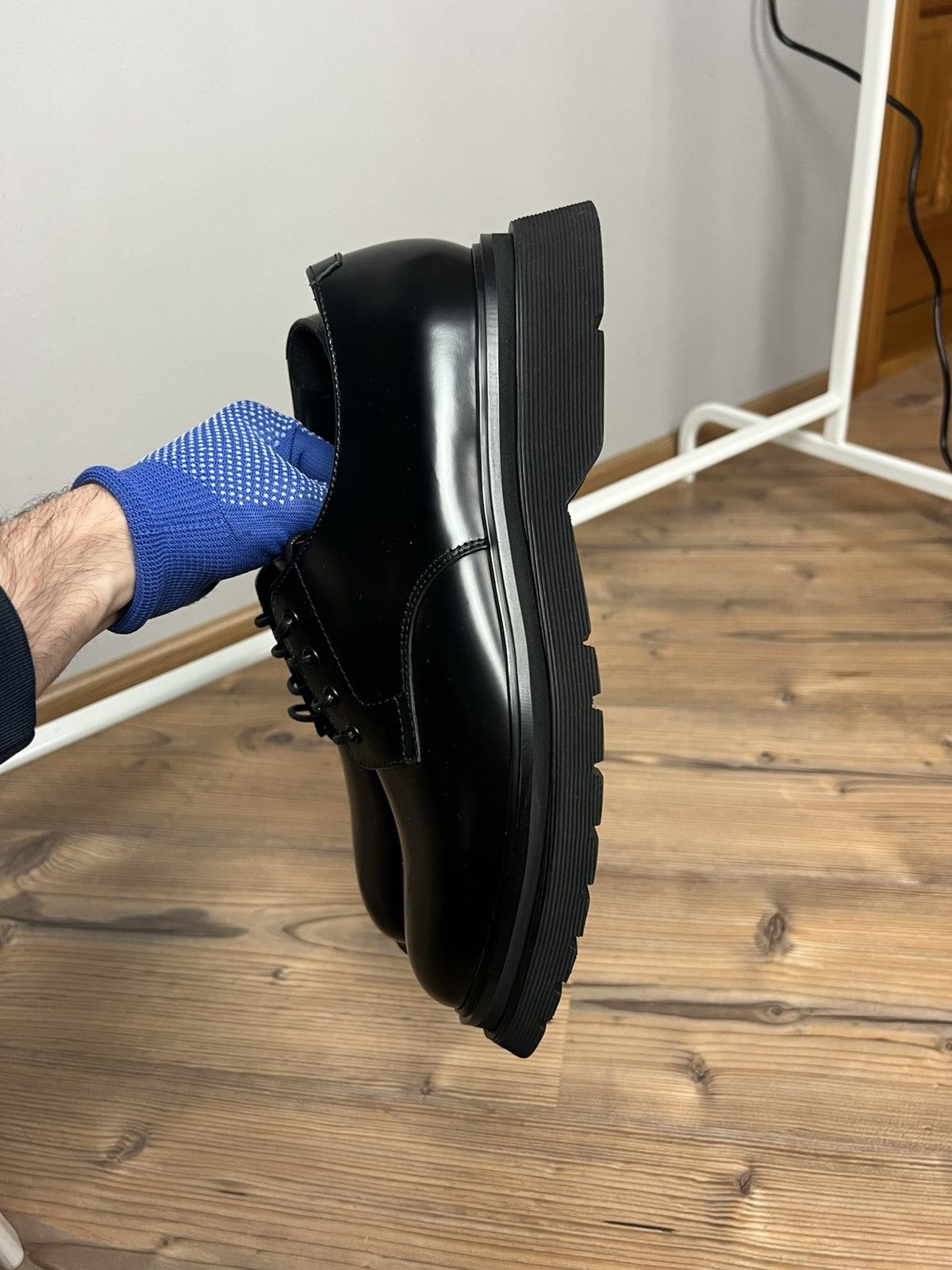 Prada FW19 Chunky Derby Prada Shoes 2EE306 y2k archive luxury Size US 9.5 / EU 42-43 - 7 Thumbnail