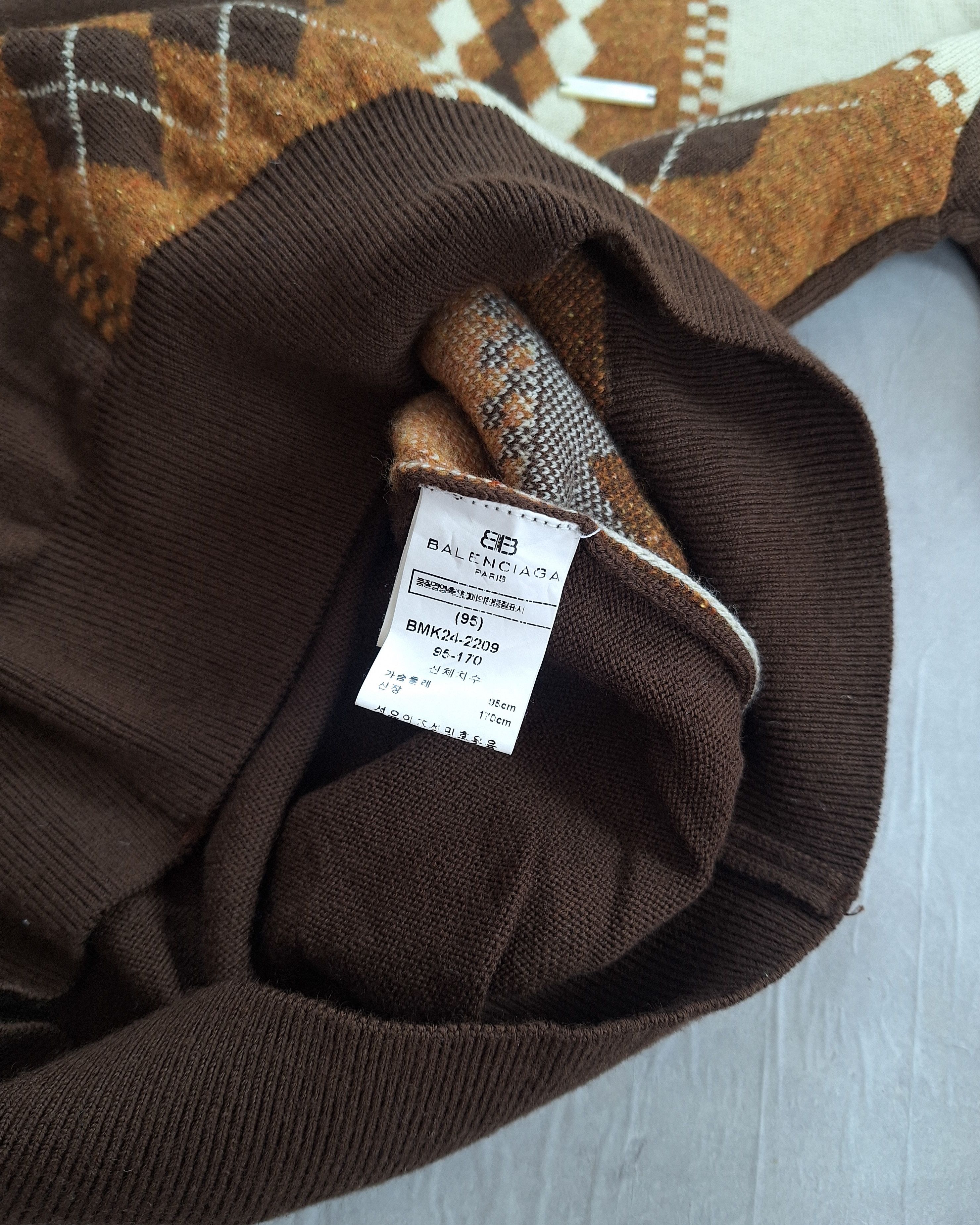 Balenciaga Vintage Balenciaga Knit Sweatshirt Size US S / EU 44-46 / 1 - 8 Thumbnail