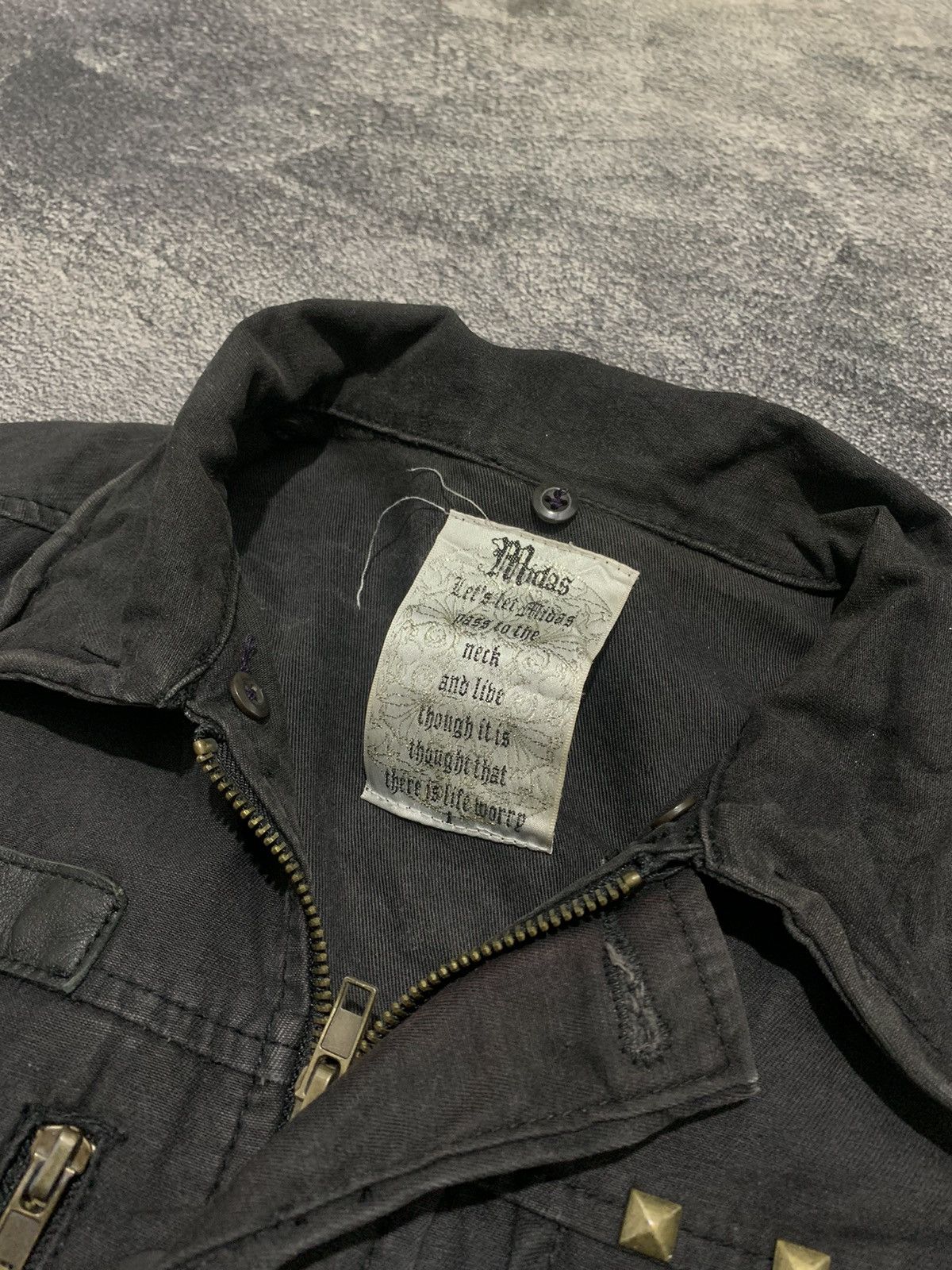 Japanese Brand Midas y2k punk jacket japanese Size US M / EU 48-50 / 2 - 4 Thumbnail