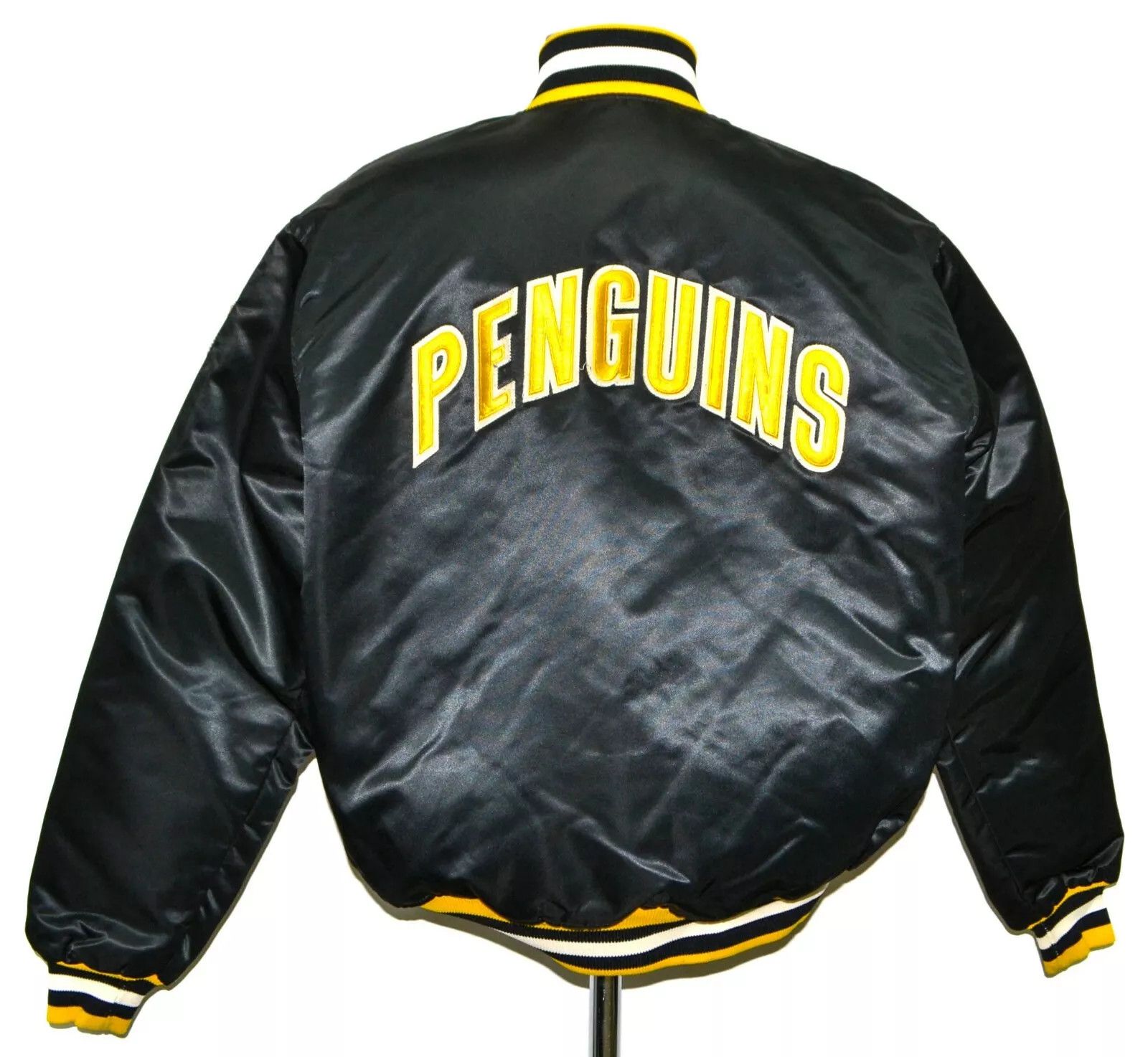Starter NHL PITTSBURGH PENGUINS JACKET JERSEY STARTER SIZE XL ADULT Size US XL / EU 56 / 4 - 2 Thumbnail