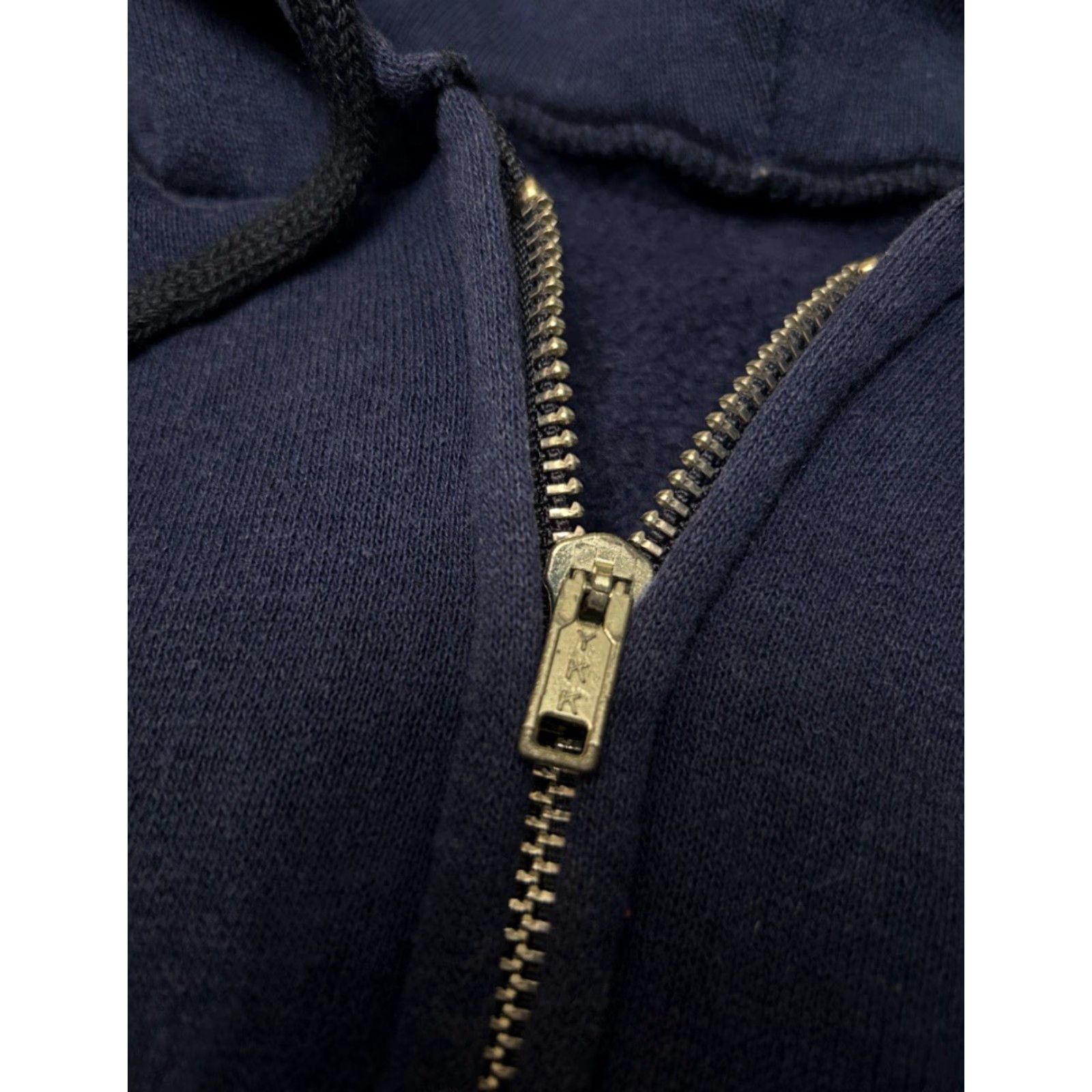 Vintage VINTAGE 60s 70s Hoodie Zip Up Blue USA VTG Steinwurtzel Mens XL YKK Zipper Modern/Full Zip Size US XL / EU 56 / 4 - 4 Thumbnail