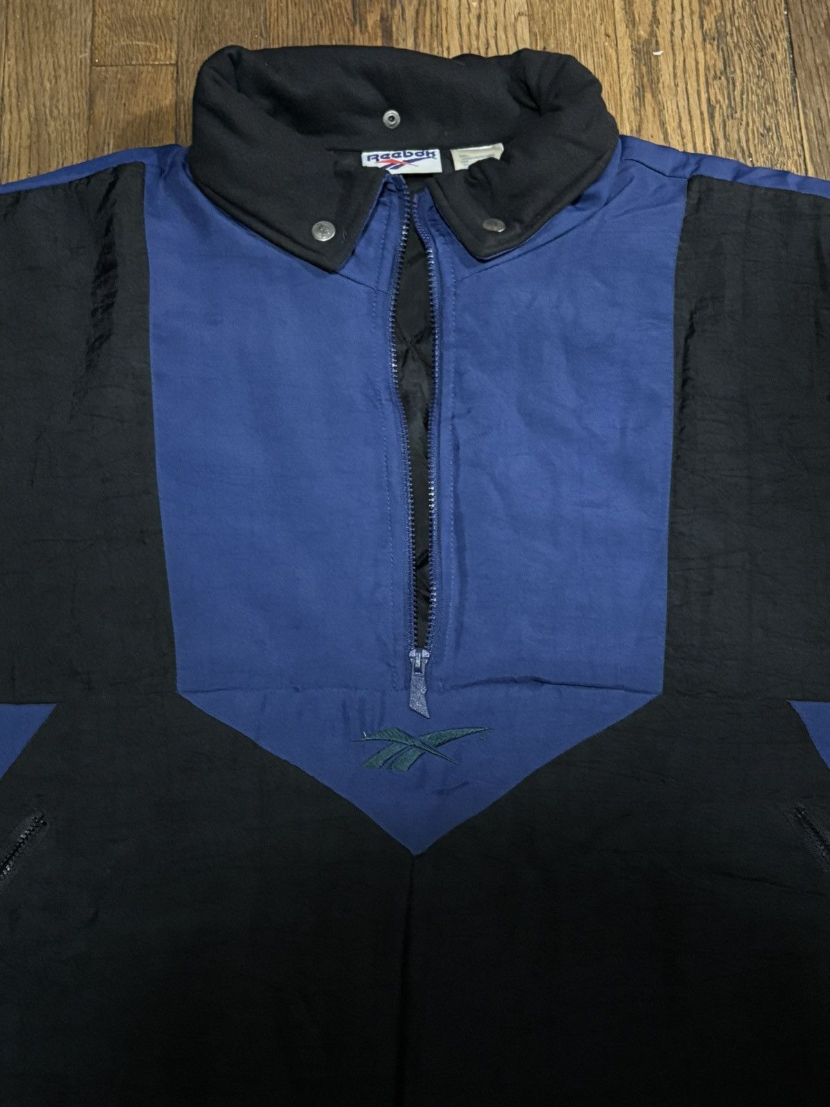 Reebok REEBOK Half-Zip Puffer Jacket Size US XL / EU 56 / 4 - 2 Thumbnail