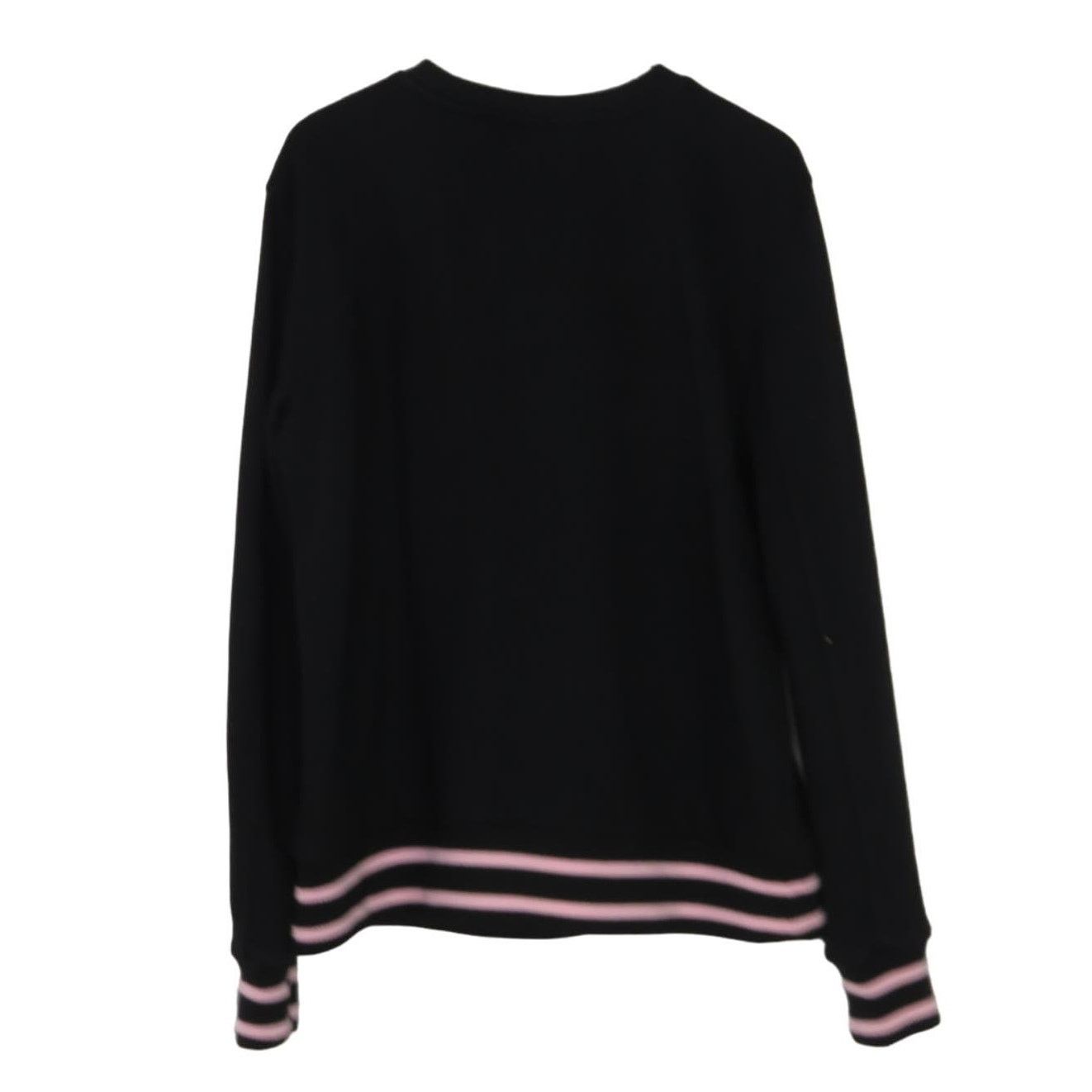 Fila × Vintage 90s FILA Black Crewneck Pullover Sweatshirt Small Blokecore Size S / US 4 / IT 40 - 2 Thumbnail
