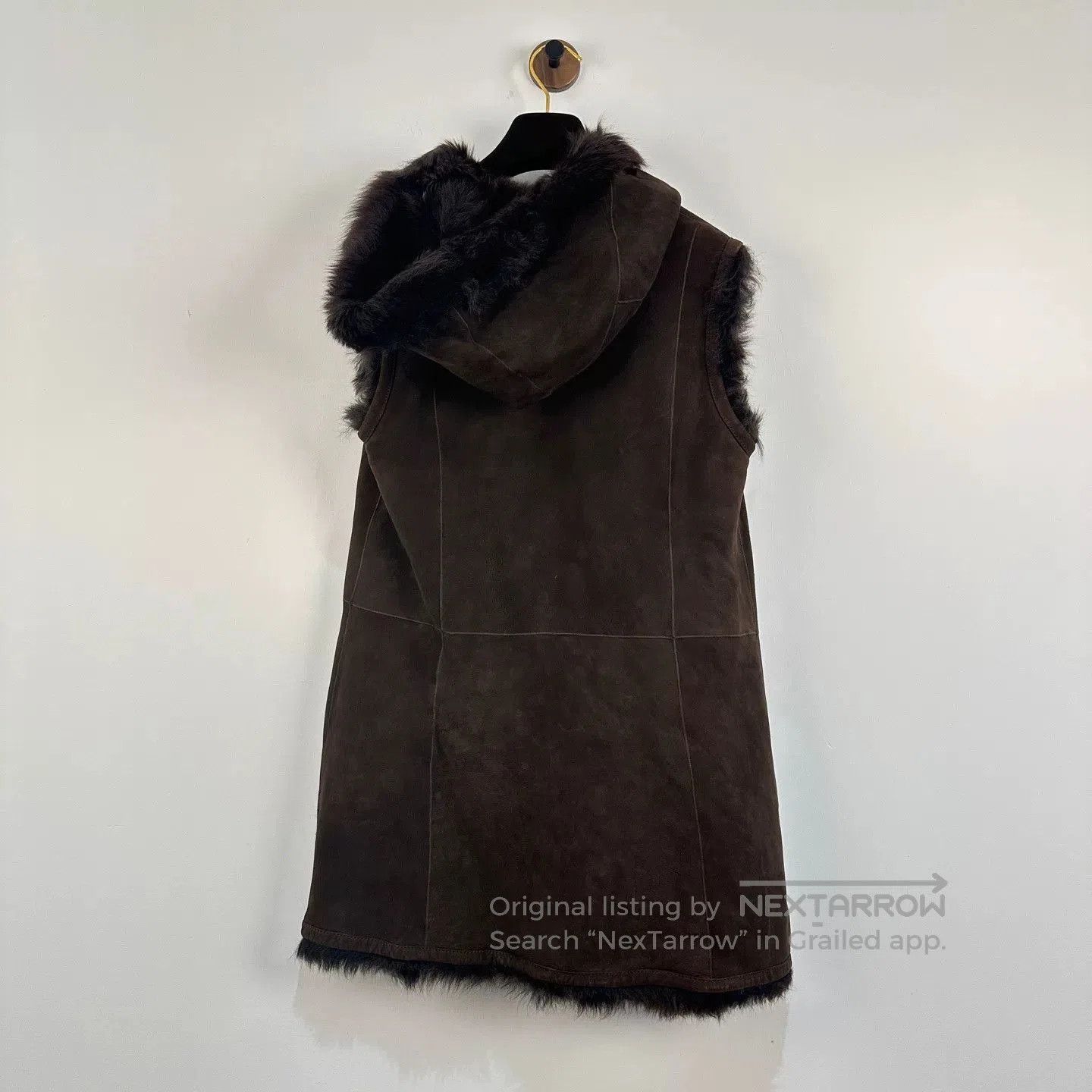 Louis Vuitton Louis Vuitton Reversible Fur Hooded Vest. Size S / US 4 / IT 40 - 2 Thumbnail