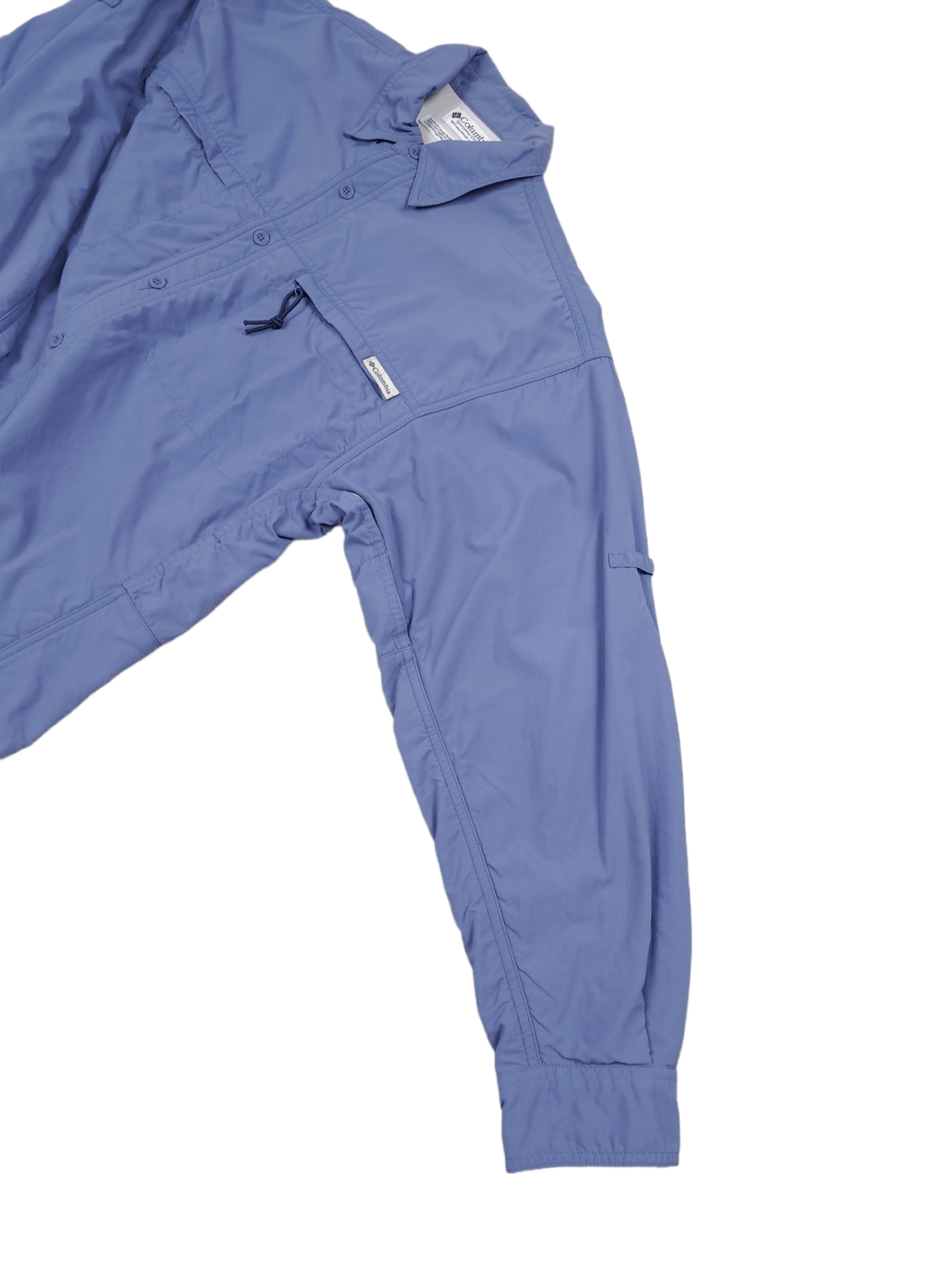 Columbia × Vintage 💎 90's Vintage Columbia Light Shirt Jacket Logo Blue Size US S / EU 44-46 / 1 - 3 Thumbnail