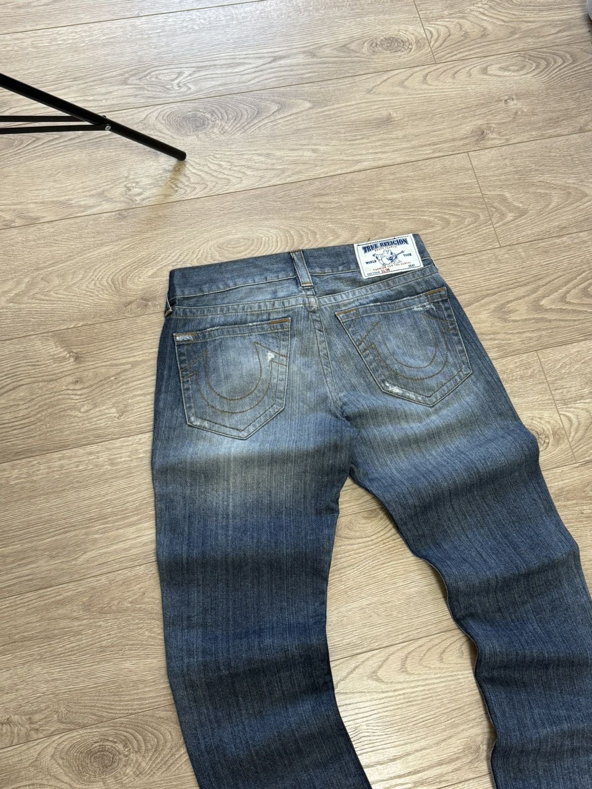 True Religion True Religion Y2K denim distressed vintage retro pants jeans Size US 32 / EU 48 - 5 Thumbnail