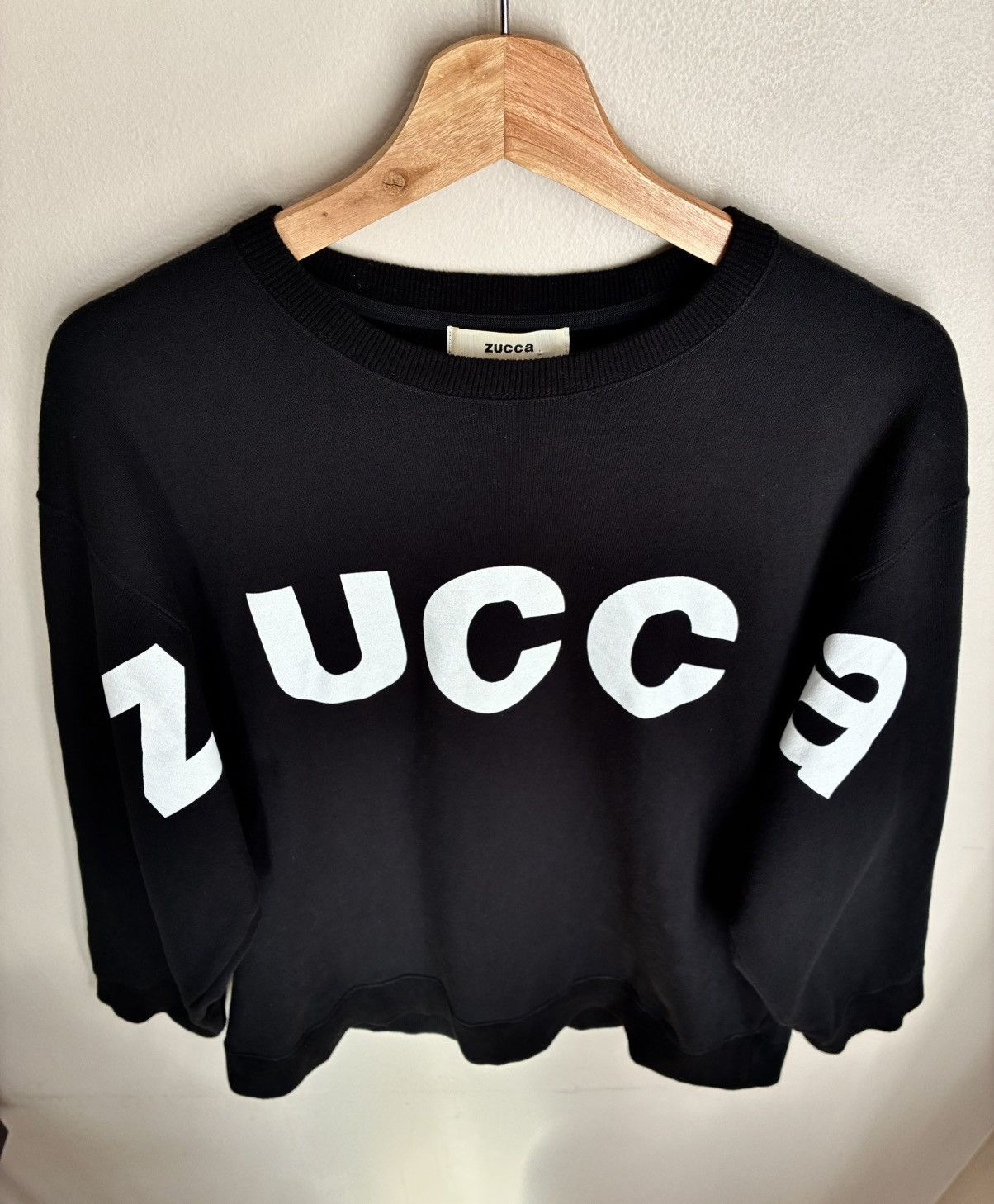 CABANE de ZUCCa ZUCCA XL Logo Crewneck Sweatshirt Size US XL / EU 56 / 4 - 4 Thumbnail