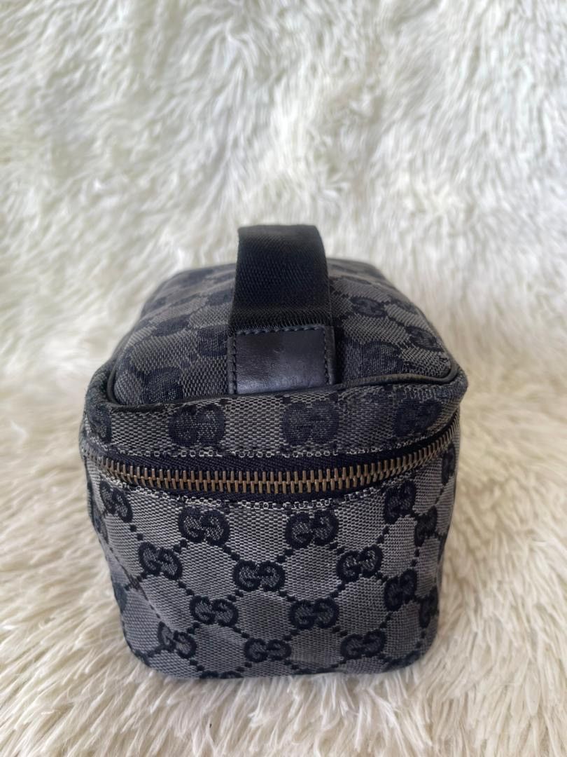 Gucci Gucci GG Pattern Vanity Leather Canvas Bag Size ONE SIZE - 8 Thumbnail