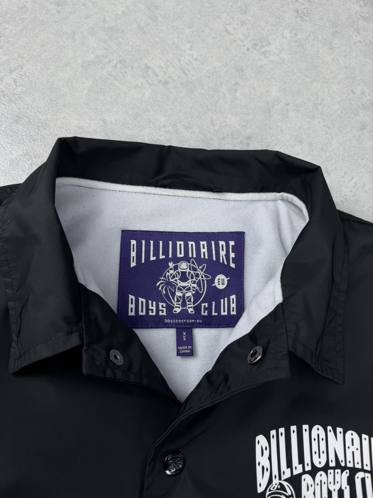 Billionaire Boys Club Billionaire Boys Club BBC Black Coach Jacket Size XS Size US XS / EU 42 / 0 - 6 Thumbnail